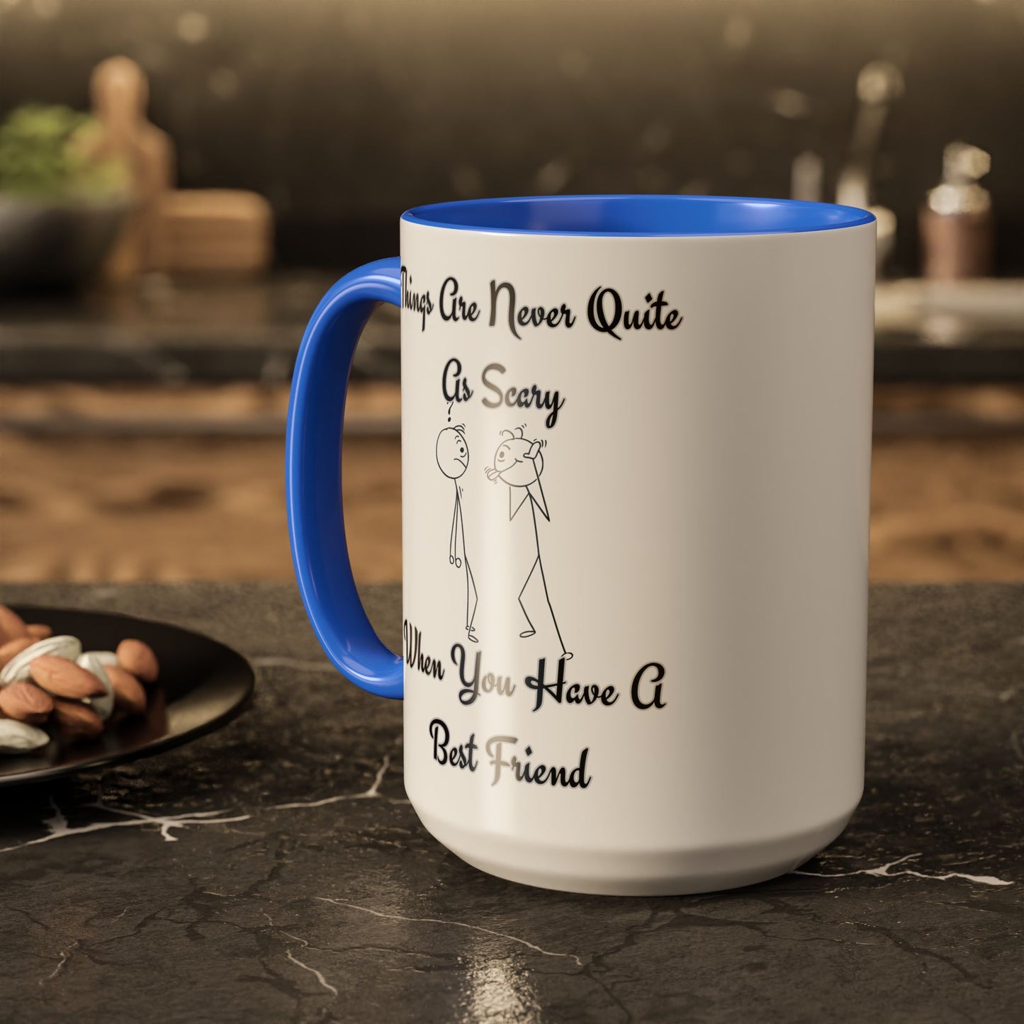 Best Friend Quote Mug, Friendship Gift, Coffee Cup, Motivational Mug, Funny Present for Friends