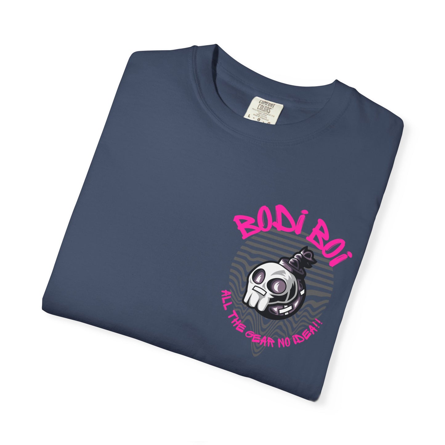 Bodi Boi Skull Graphic Unisex T-Shirt | Edgy Streetwear, Gothic Tee, Gift for Him, Halloween Apparel, Casual Wear