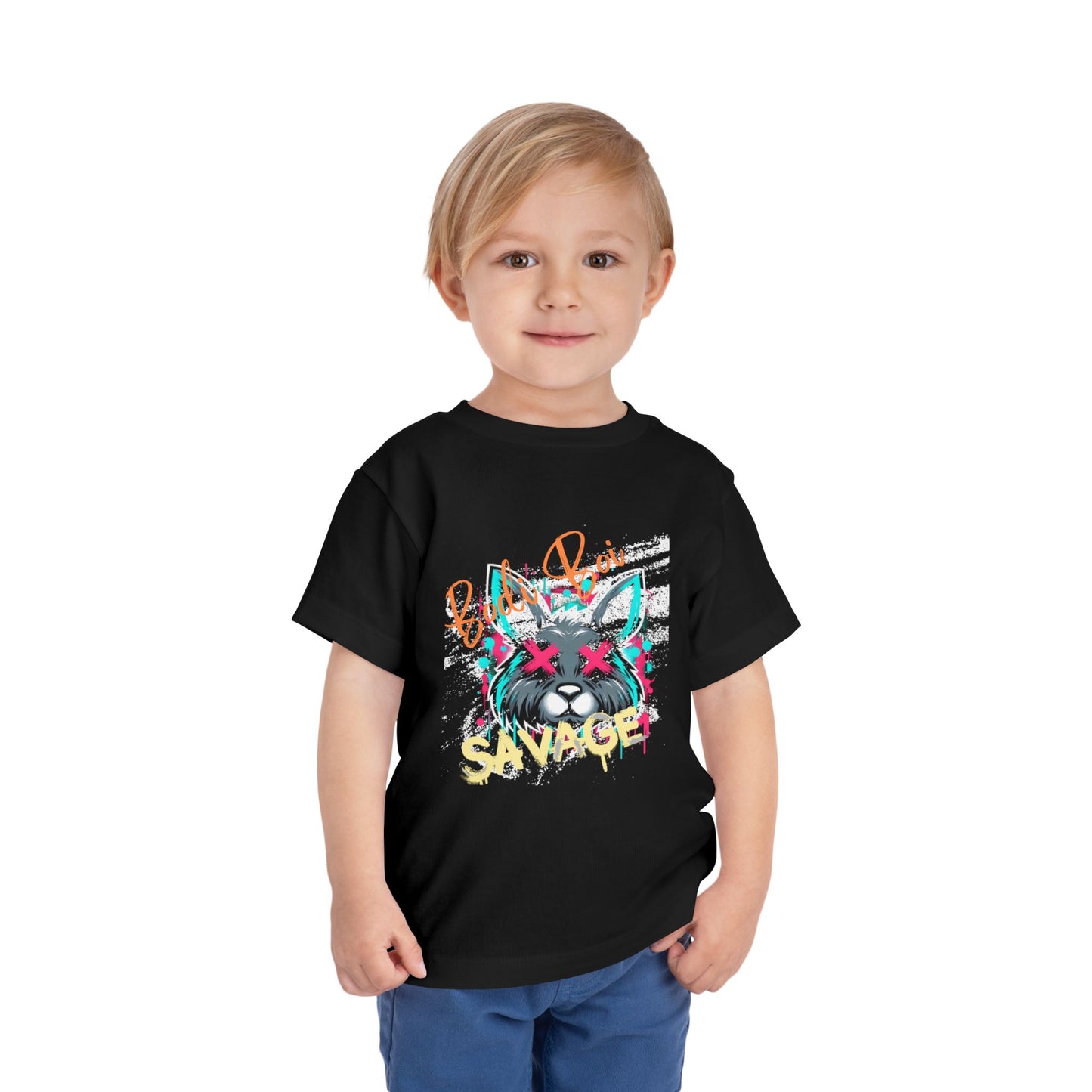 Savage Toddler Tee, Fun Kids Shirt, Playful Toddler Clothing, Unique Baby Gift, Cool Kids Wear, Birthday Outfit