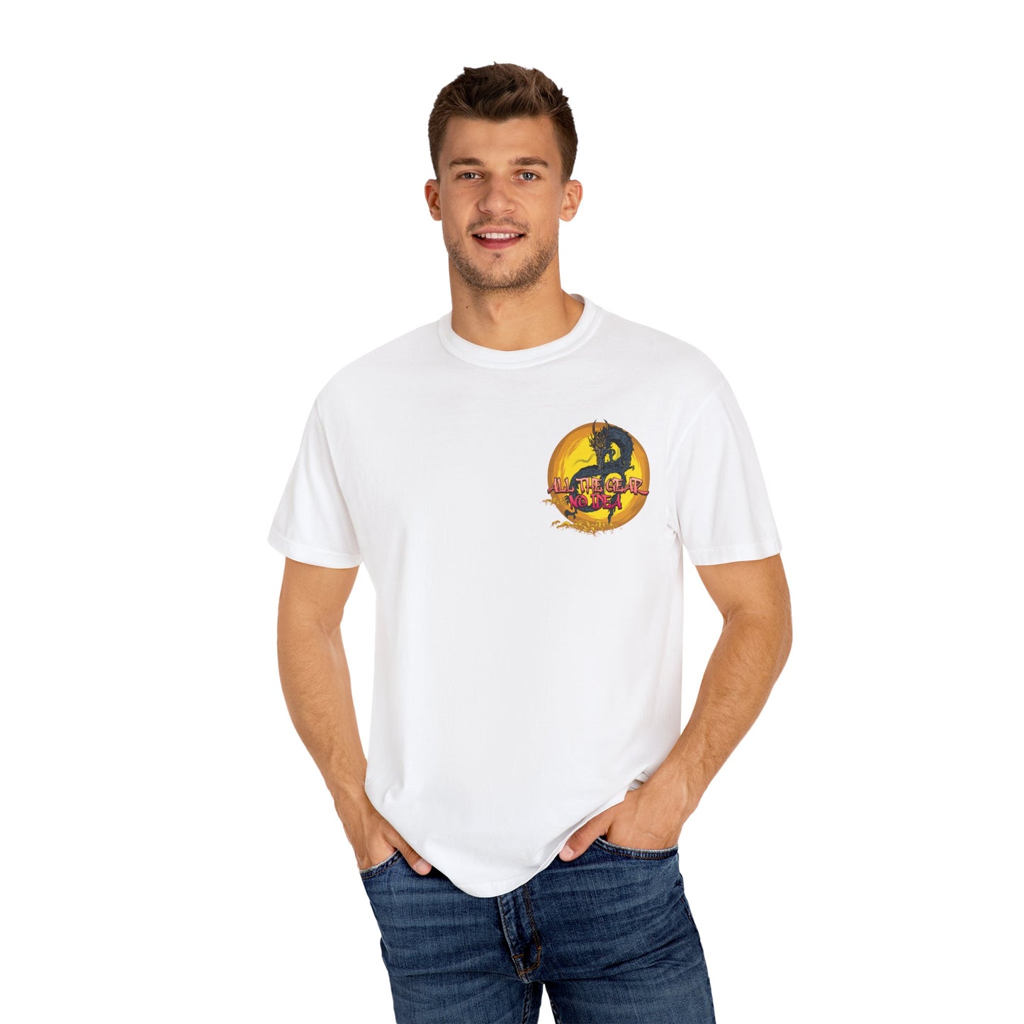 Eye-Catching Graphic T-Shirt for Bold Statements, Unisex Casual Wear, Streetwear, Gift for Friends, Unique Style