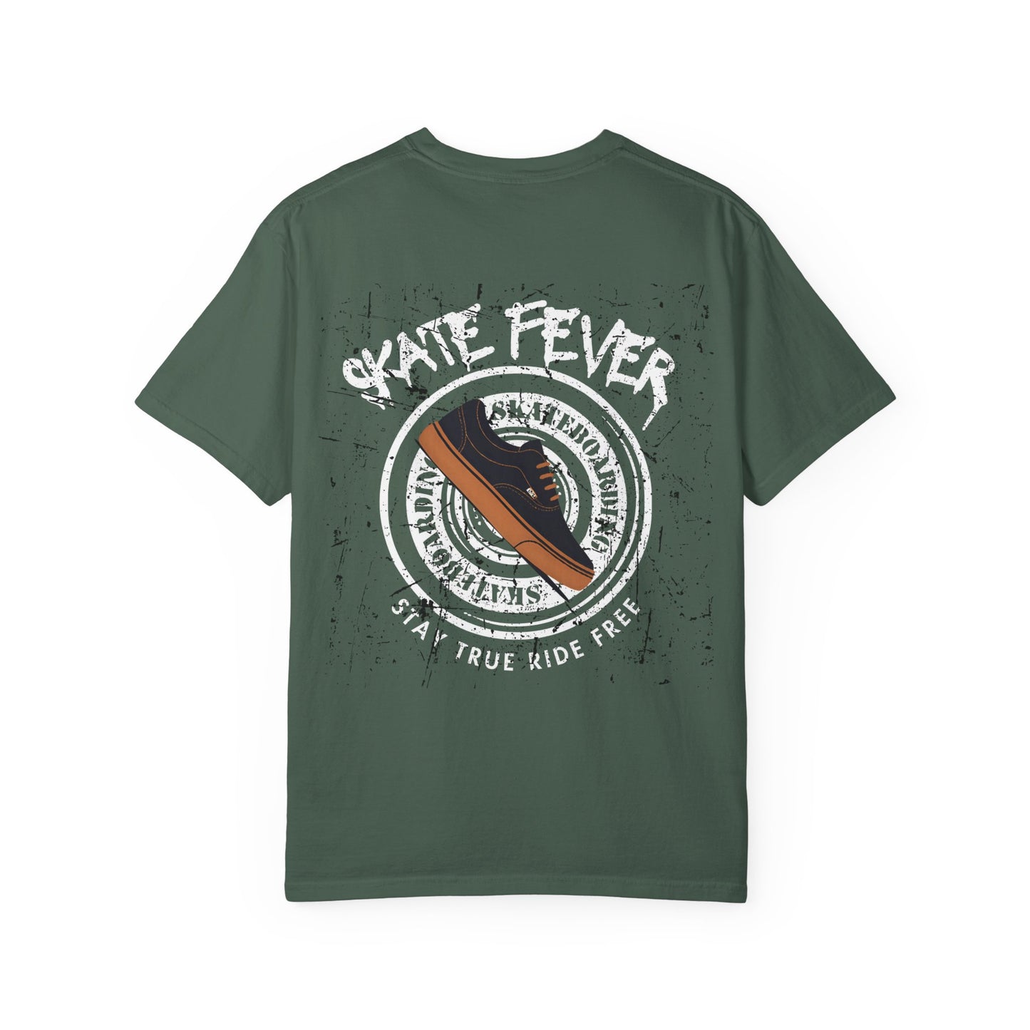 Skate Fever Unisex T-shirt - Retro Skateboarding Tee, Gift for Skaters, Streetwear, Casual Style, Birthday, Chill Vibes