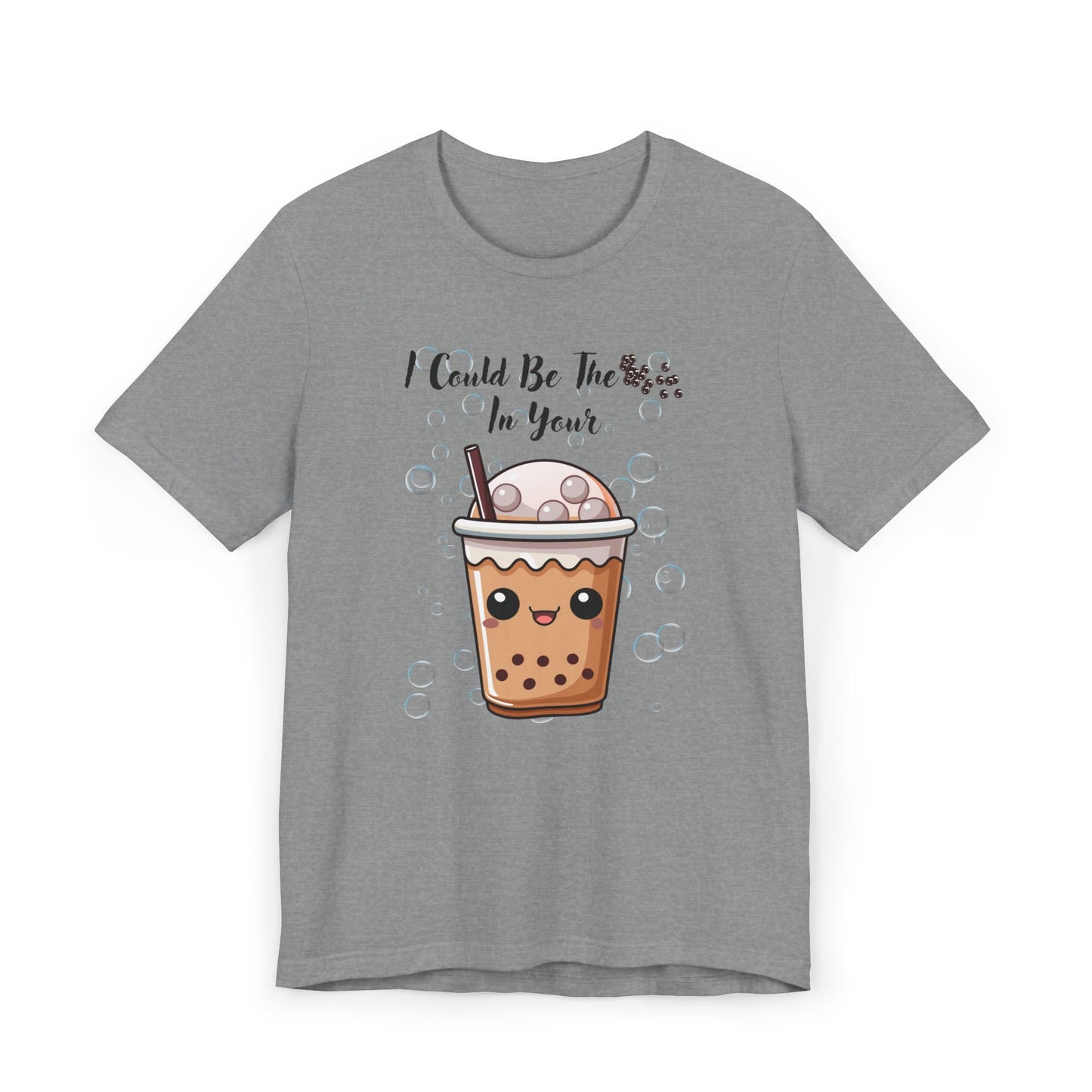 Cute Bubble Tea T-Shirt, Funny Drink Tee, Gift for Tea Lovers, Unisex Casual Shirt, Trendy Summer Wear, Coffee Addict Top