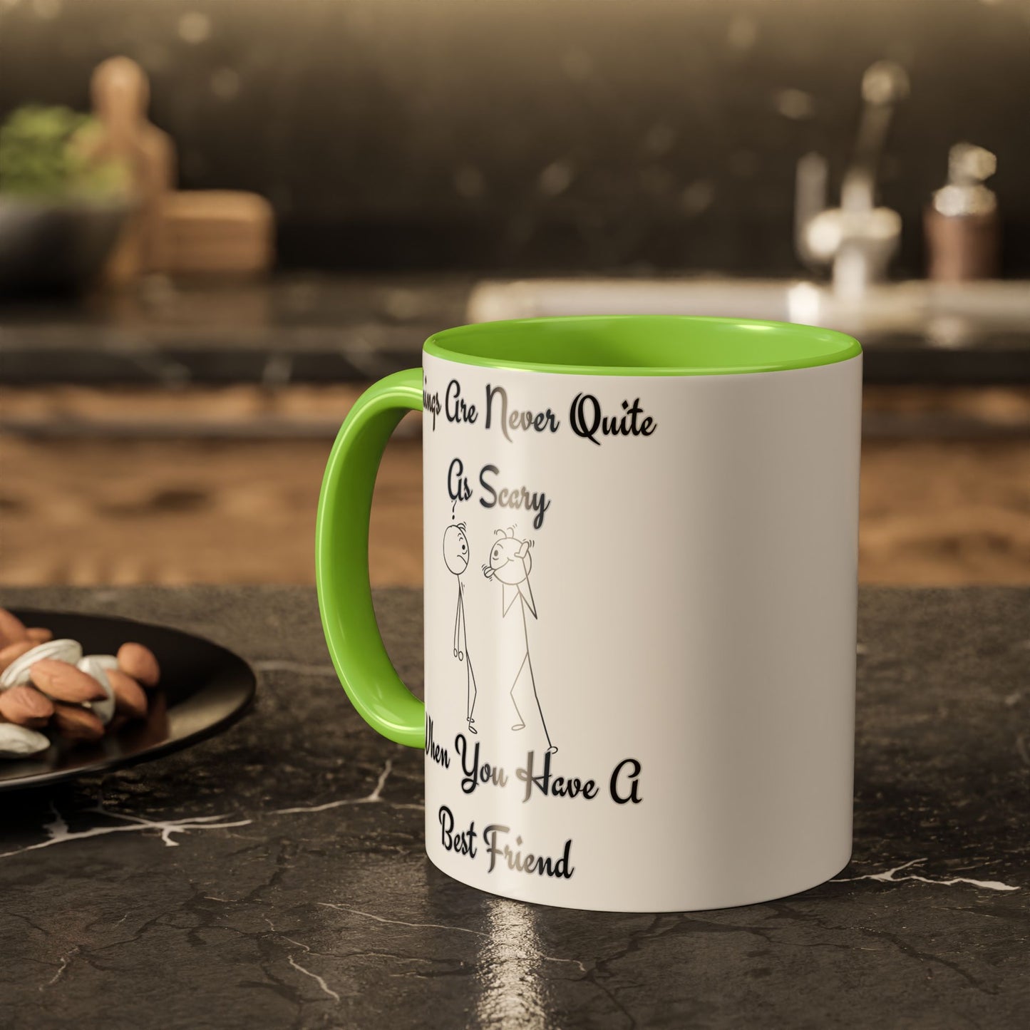 Best Friend Quote Mug, Friendship Gift, Coffee Cup, Motivational Mug, Funny Present for Friends