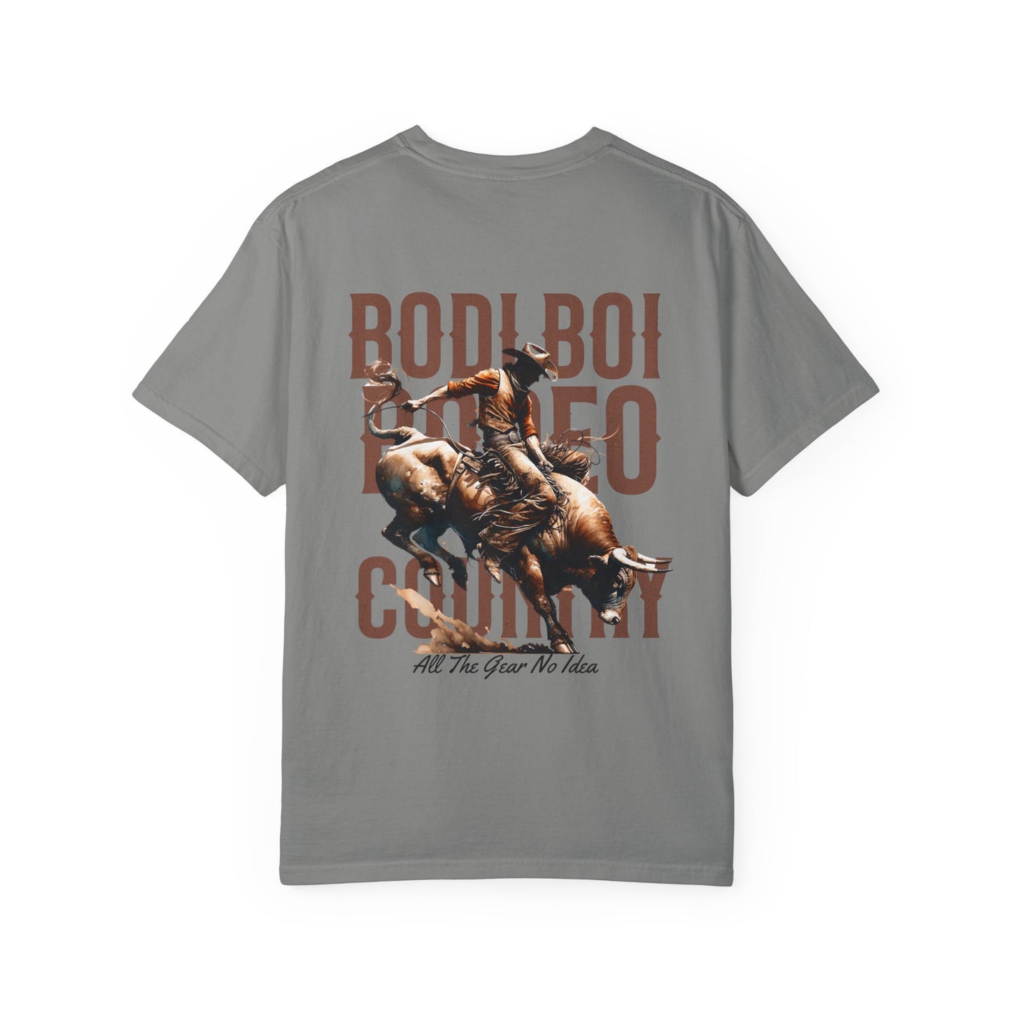Unisex Cowboy Rodeo T-Shirt, BODI BOI Country Tee, Western Apparel, Country Music Gift, Rodeo Fan Shirt