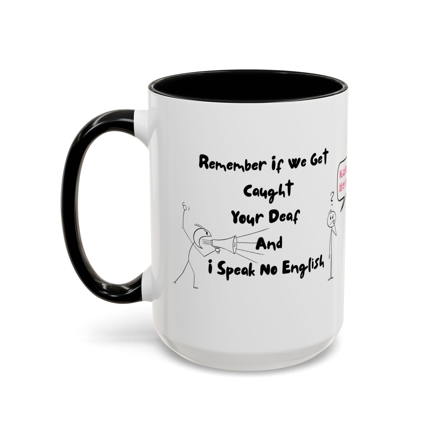 Humorous Accent Coffee Mug, Funny Gift for Language Lovers, Quirky Tea Mug, Cute Coffee Cup, Ideal for Friends, Family, or Students