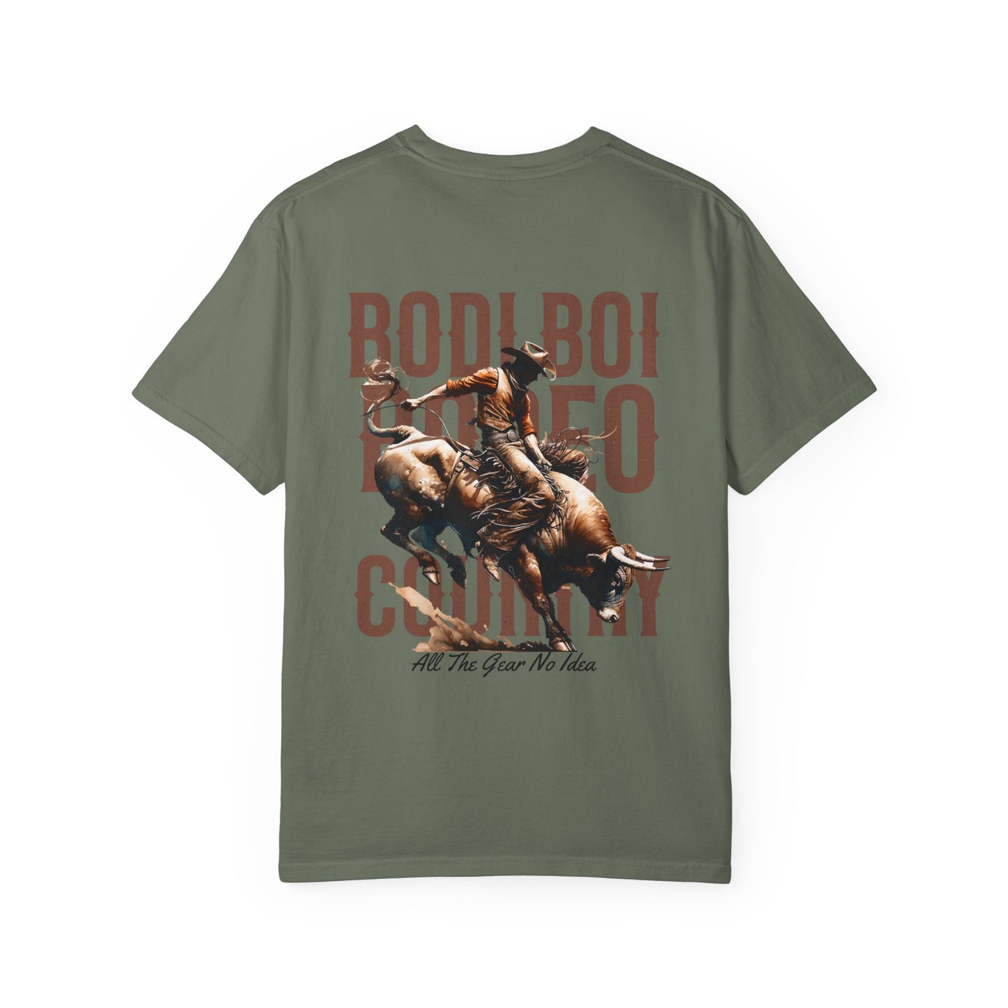 Unisex Cowboy Rodeo T-Shirt, BODI BOI Country Tee, Western Apparel, Country Music Gift, Rodeo Fan Shirt