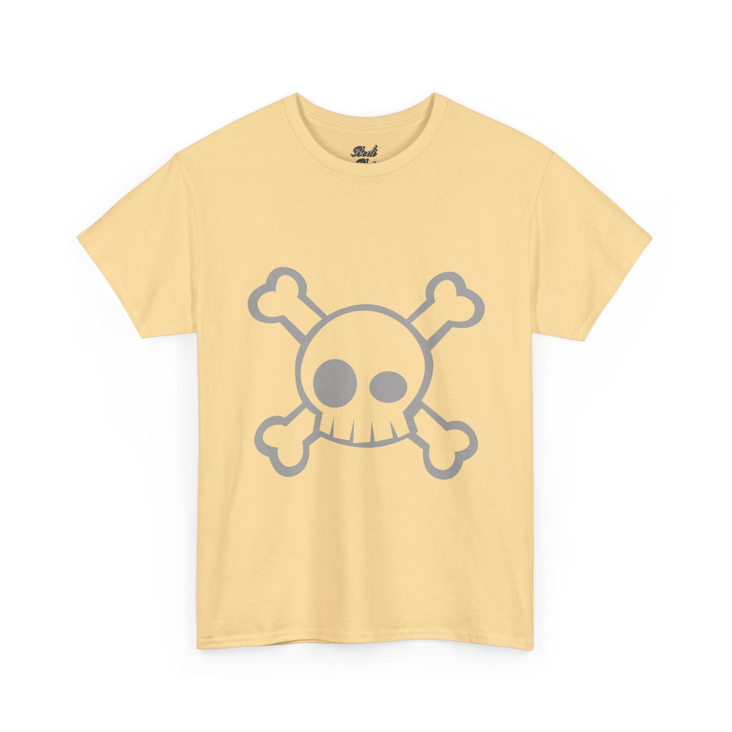 Skull & Bear Graphic Tee, Unisex Heavy Cotton Shirt for Casual Wear, Gift for Birthdays, Halloween, Gothic Tee, Cool Tee, Bear Lover Gift,