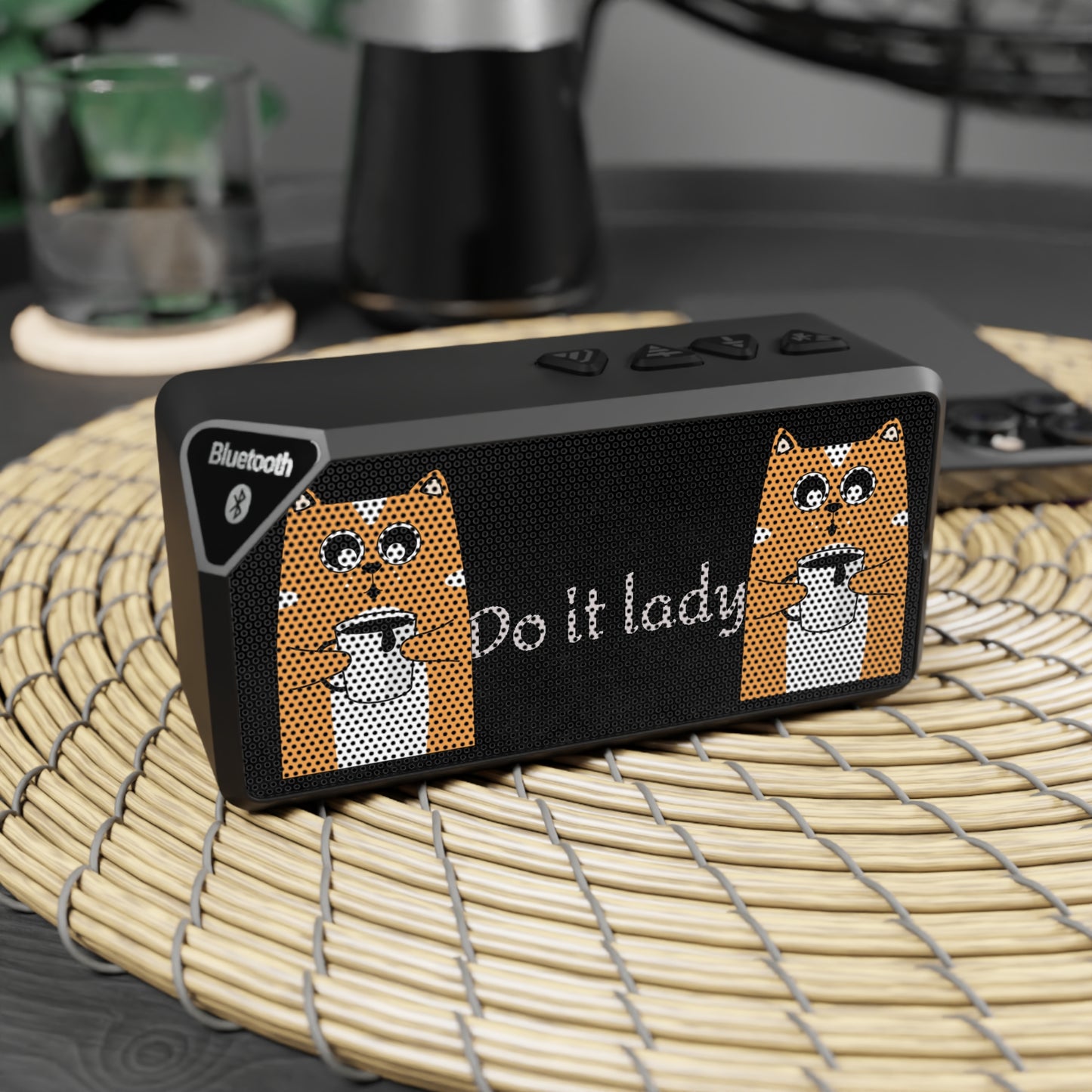 Bluetooth Speaker with Fun Dog Design do it lady