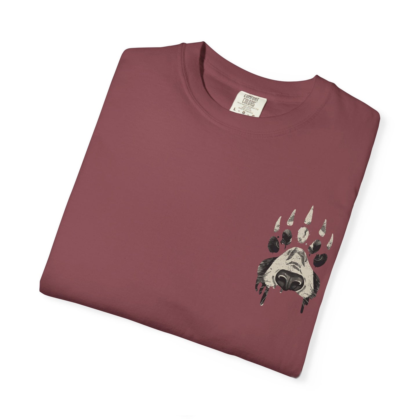Bear Paw bodi boi Graphic T-Shirt, Unisex Nature Tee, Wildlife Lover Gift, Camping Apparel, Outdoor Adventure Shirt