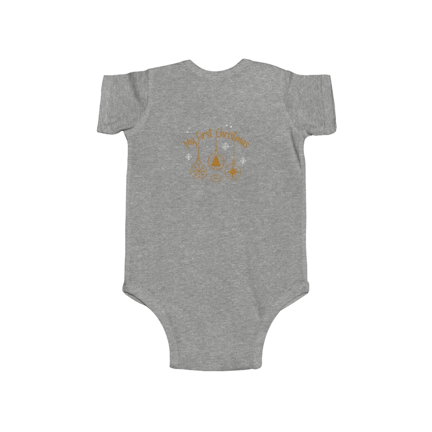 Infant Christmas Bodysuit, Baby Holiday Outfit, First Christmas Gift, Cute Baby Clothes, Baby Shower Present