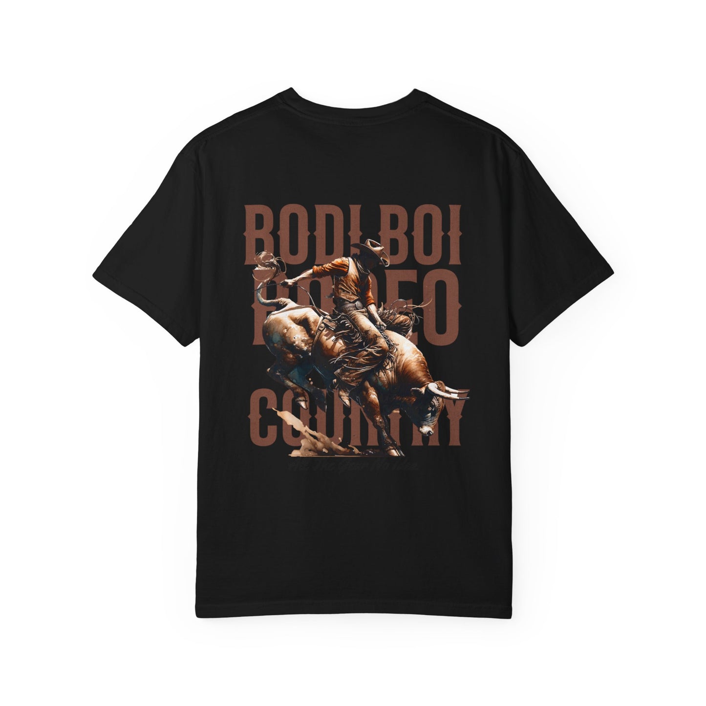 Unisex Cowboy Rodeo T-Shirt, BODI BOI Country Tee, Western Apparel, Country Music Gift, Rodeo Fan Shirt