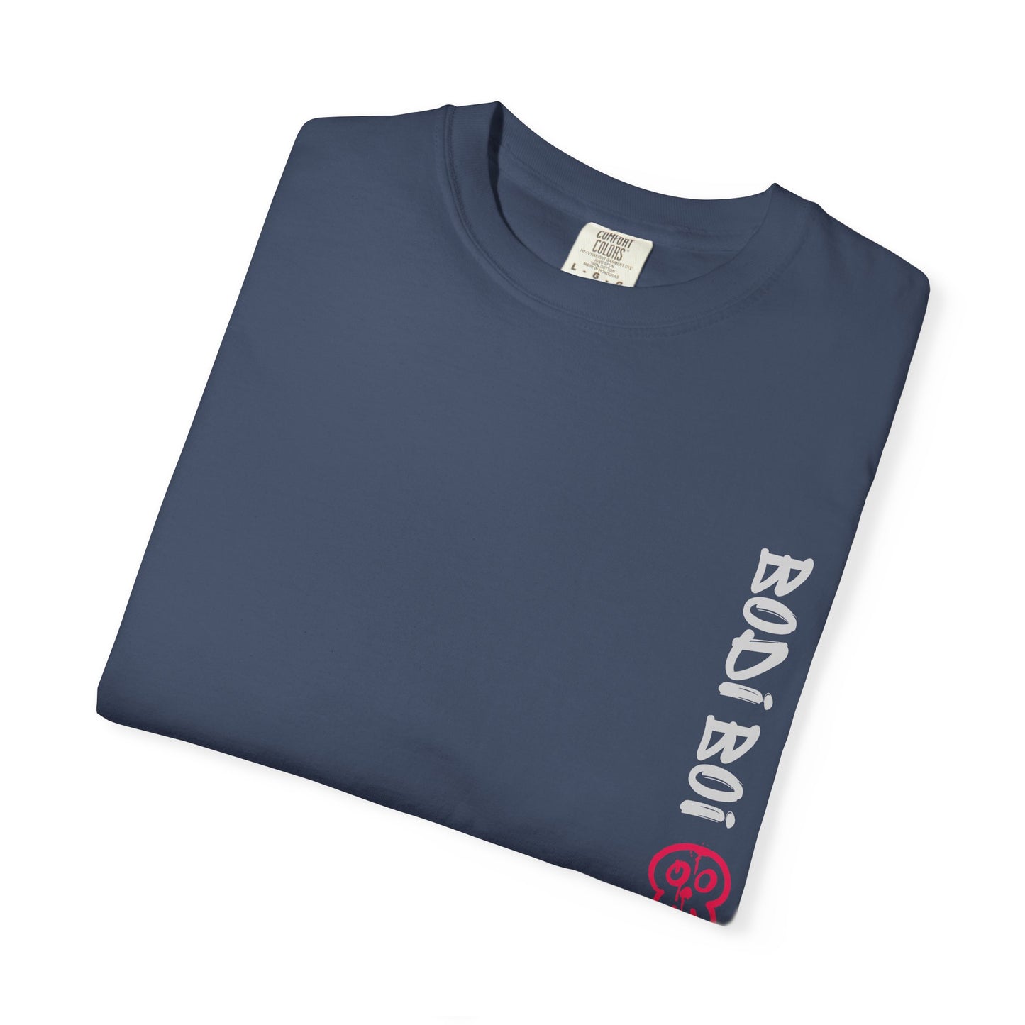 Garment-Dyed Unisex T-Shirt with Bold Koi Design, Trendy Streetwear, Gift for Casual Wear, Unique Graphic Tee, Perfect for Summer Vibes