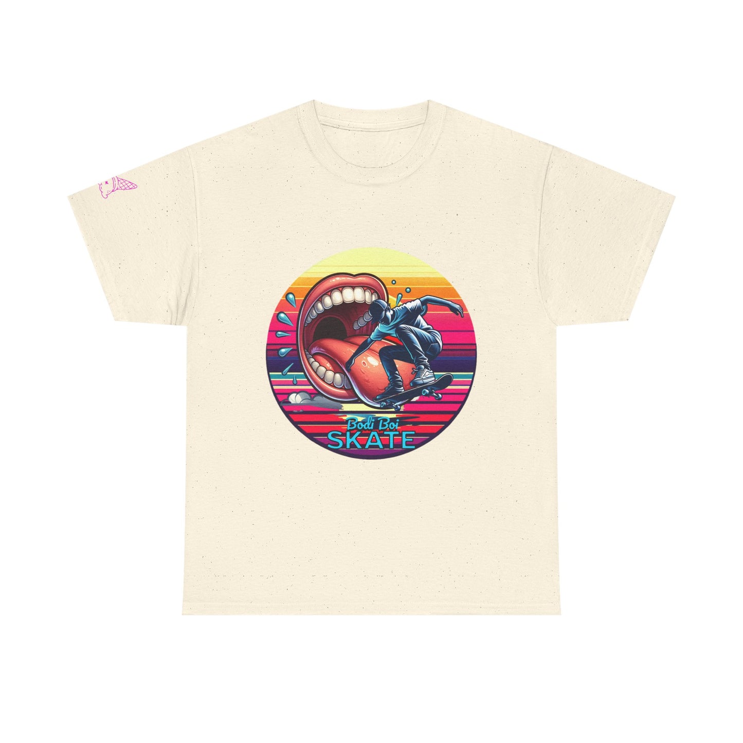Retro Skate Graphic Tee, Fun Streetwear, Unisex Cotton Shirt for Skaters, Gift for Skate Lovers, Men's and Women's Tee