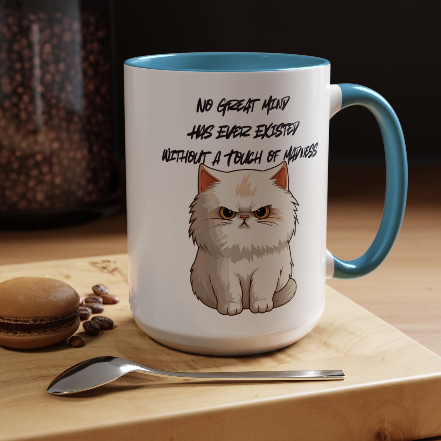 Funny Cat Quote Coffee Mug | Gift for Cat Lovers | Unique Tea Cup | Pet Owner Present | Cute Kitchen Decor | Humorous Mug
