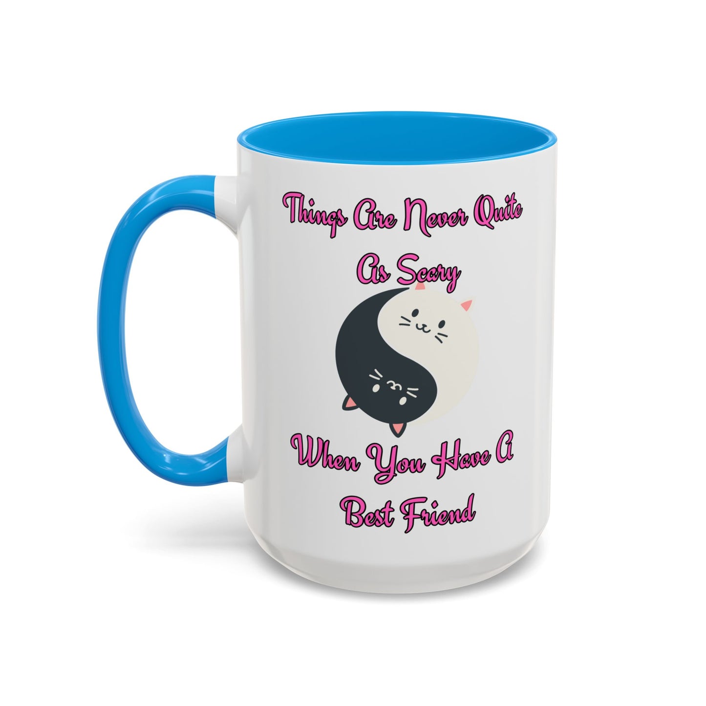 Cute Best Friend Coffee Mug | Colorful Ceramic Mug for Friendship | Gift for Besties, Birthdays, Friendship Day, Cute Mug