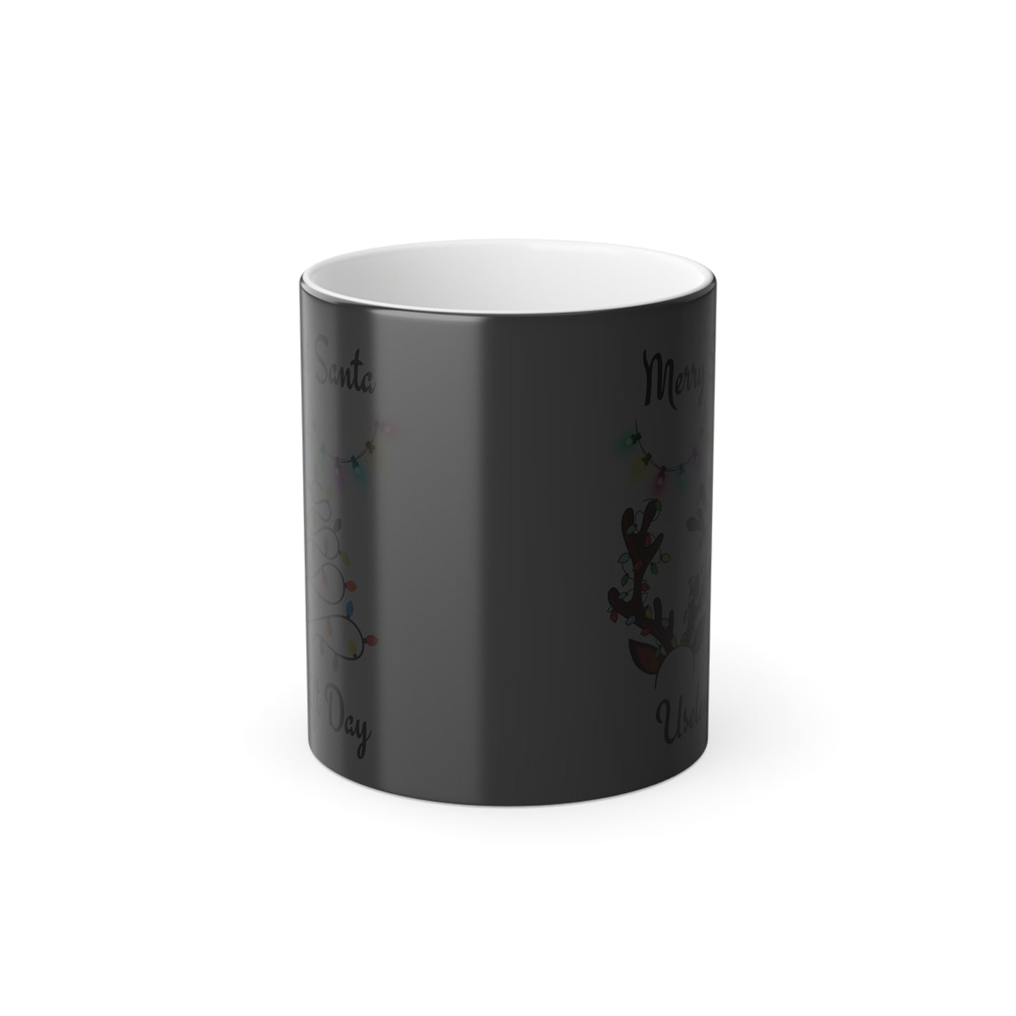 Colour Changing Secret Santa Holiday Mug | Merry Christmas & Santa | Gift for Coffee Lovers, Home Decor, Xmas Present