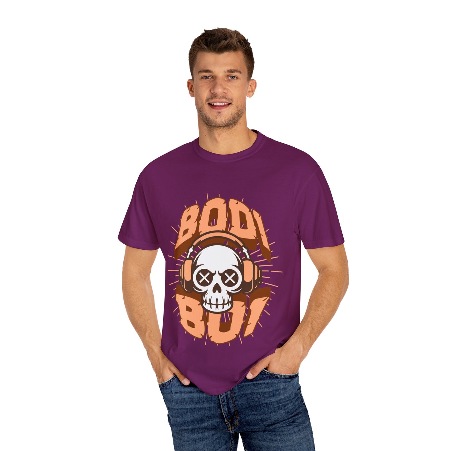 Edgy Skull Graphic Tee, Unisex T-shirt for Music Lovers, Casual Streetwear, Alternative Fashion, Gift for Him/Her
