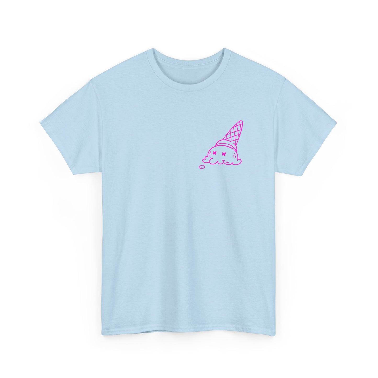 Whimsical Unisex Tee with Dessert Design, Fun Graphic Shirt for Parties, Casual Wear, Gift for Food Lovers, Cute Apparel