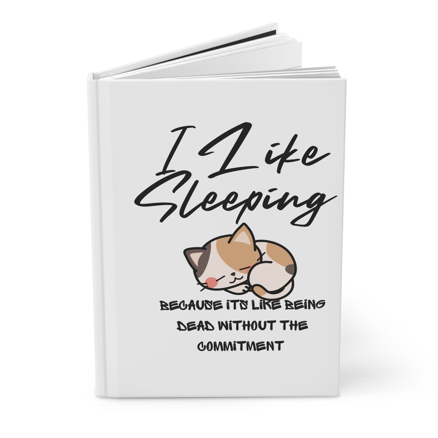 Cute Animal Themed Journal for Sleep Lovers | I Like Sleeping | Fun Gift for Students, Teens, Animal Lovers, Writing, Notetaking