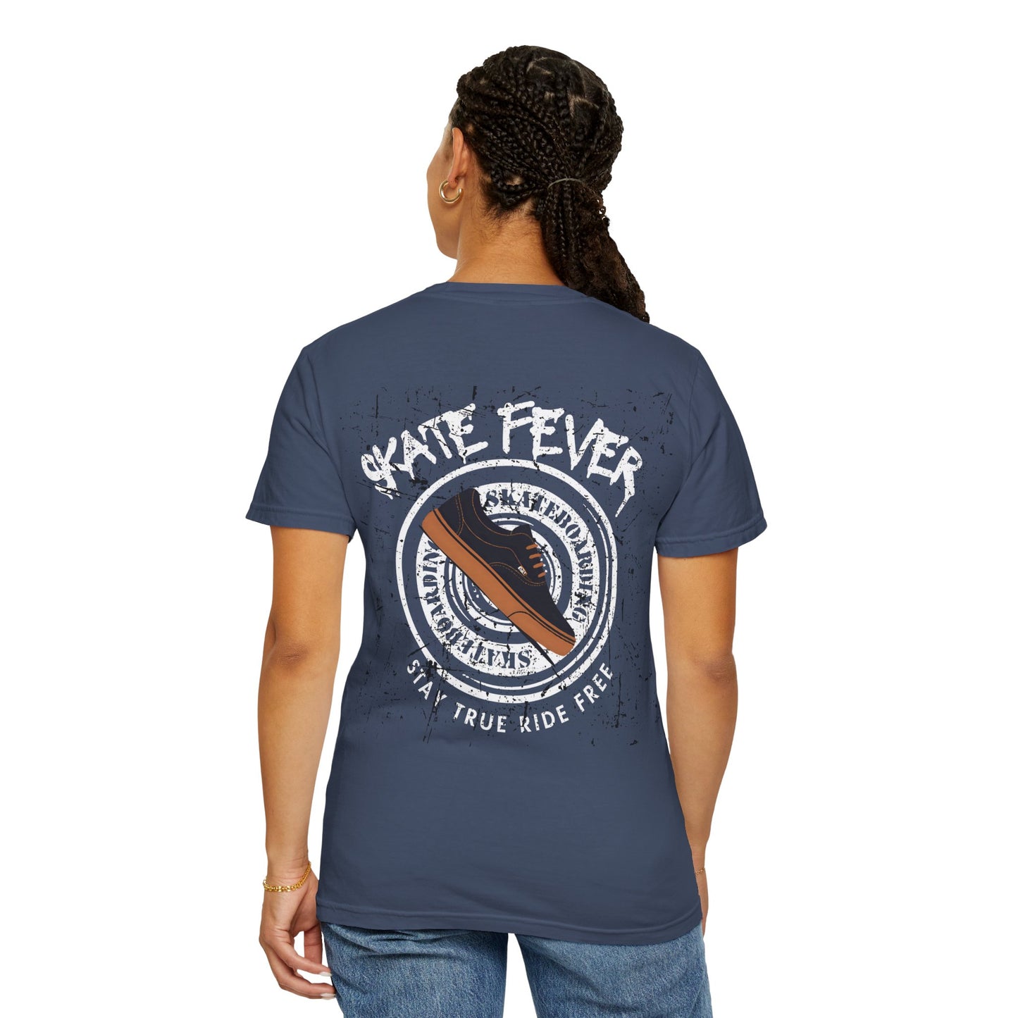 Skate Fever Unisex T-shirt - Retro Skateboarding Tee, Gift for Skaters, Streetwear, Casual Style, Birthday, Chill Vibes