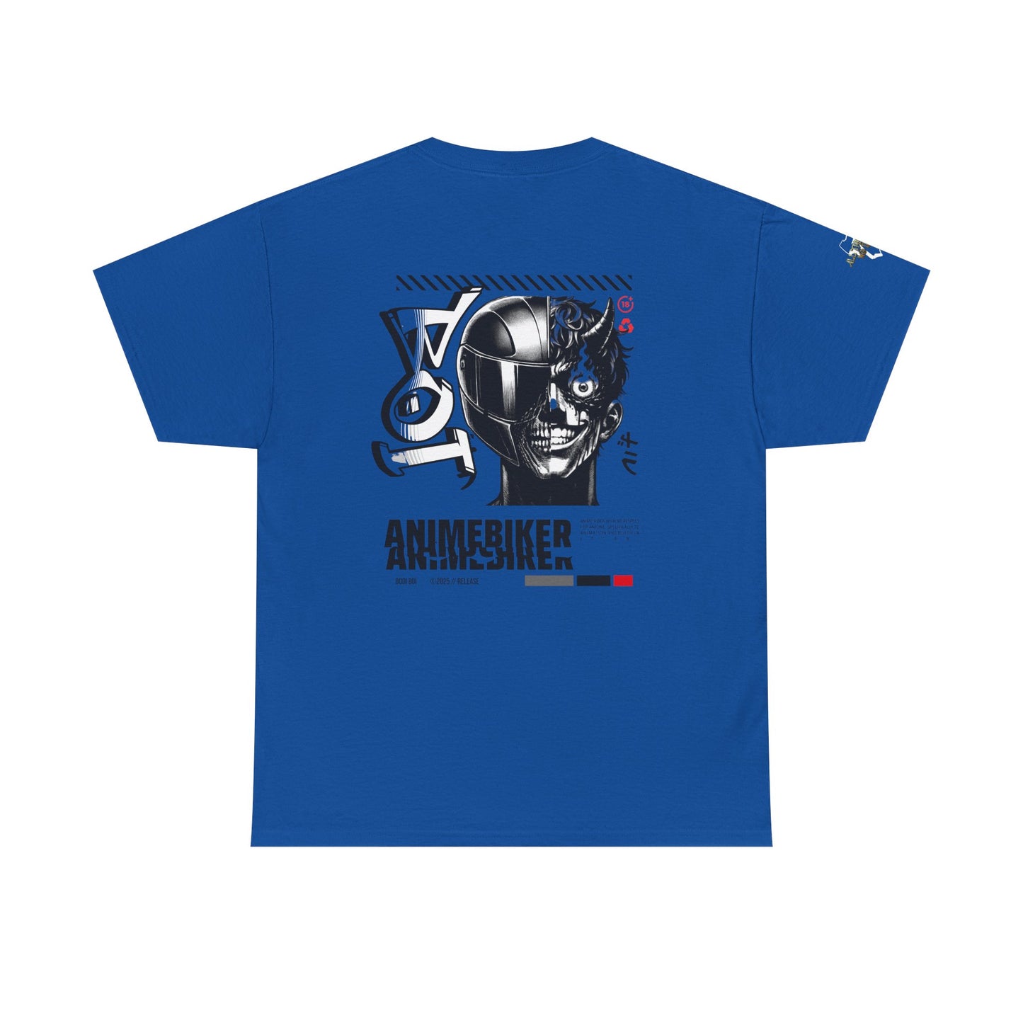 Anime-Inspired Unisex Heavy Cotton Tee | Casual Streetwear | Gift for Gamers, Anime Lovers, Unique Graphic Tee, Everyday Fashion