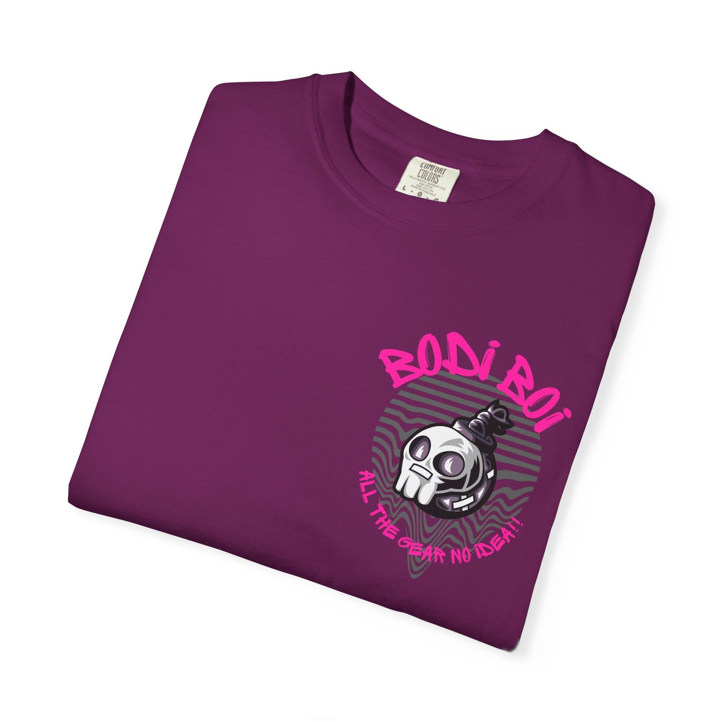Bodi Boi Skull Graphic Unisex T-Shirt | Edgy Streetwear, Gothic Tee, Gift for Him, Halloween Apparel, Casual Wear