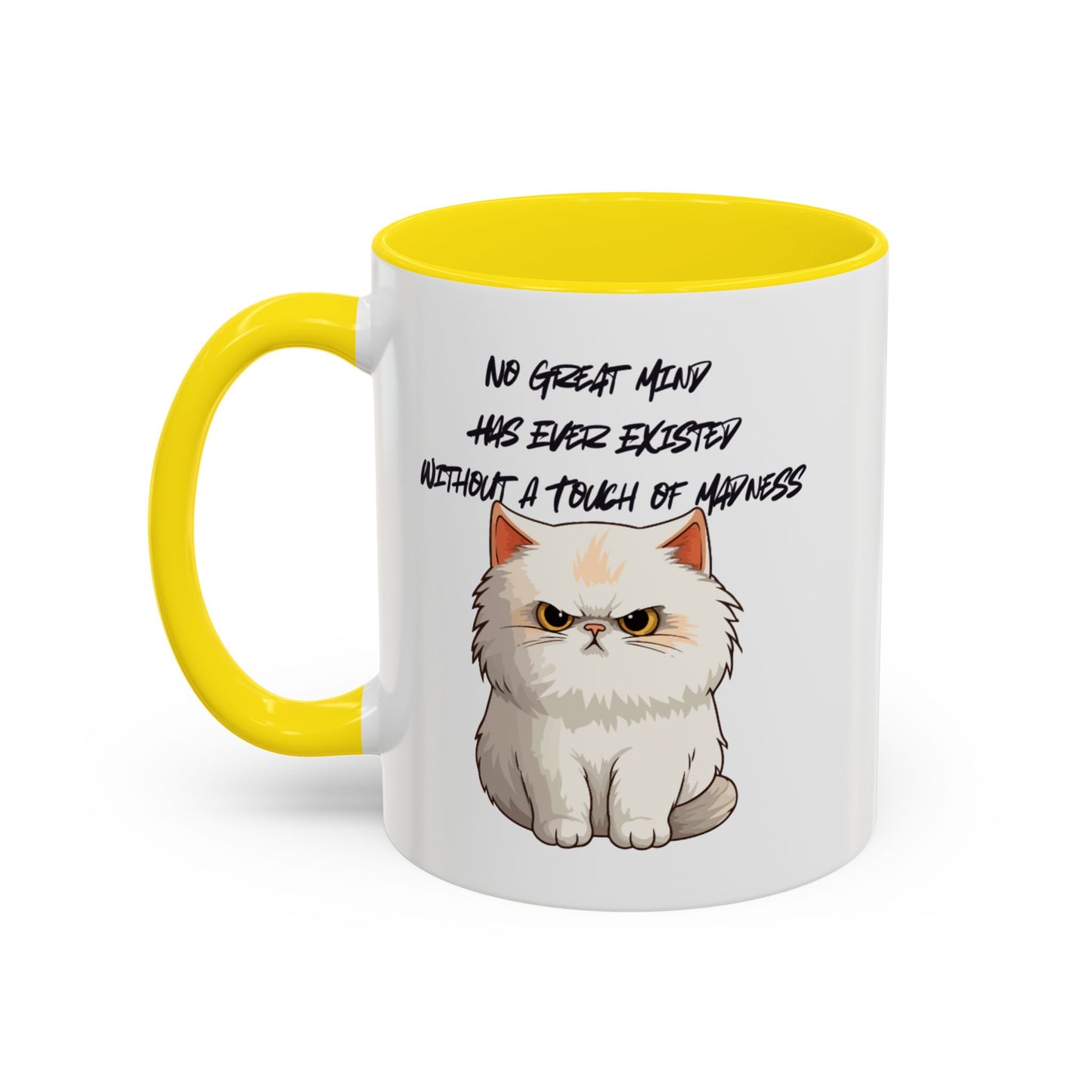 Funny Cat Quote Coffee Mug | Gift for Cat Lovers | Unique Tea Cup | Pet Owner Present | Cute Kitchen Decor | Humorous Mug