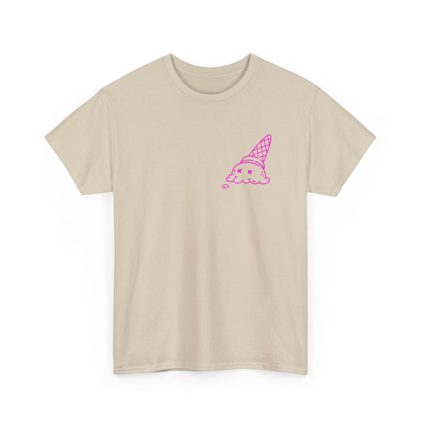 Whimsical Unisex Tee with Dessert Design, Fun Graphic Shirt for Parties, Casual Wear, Gift for Food Lovers, Cute Apparel