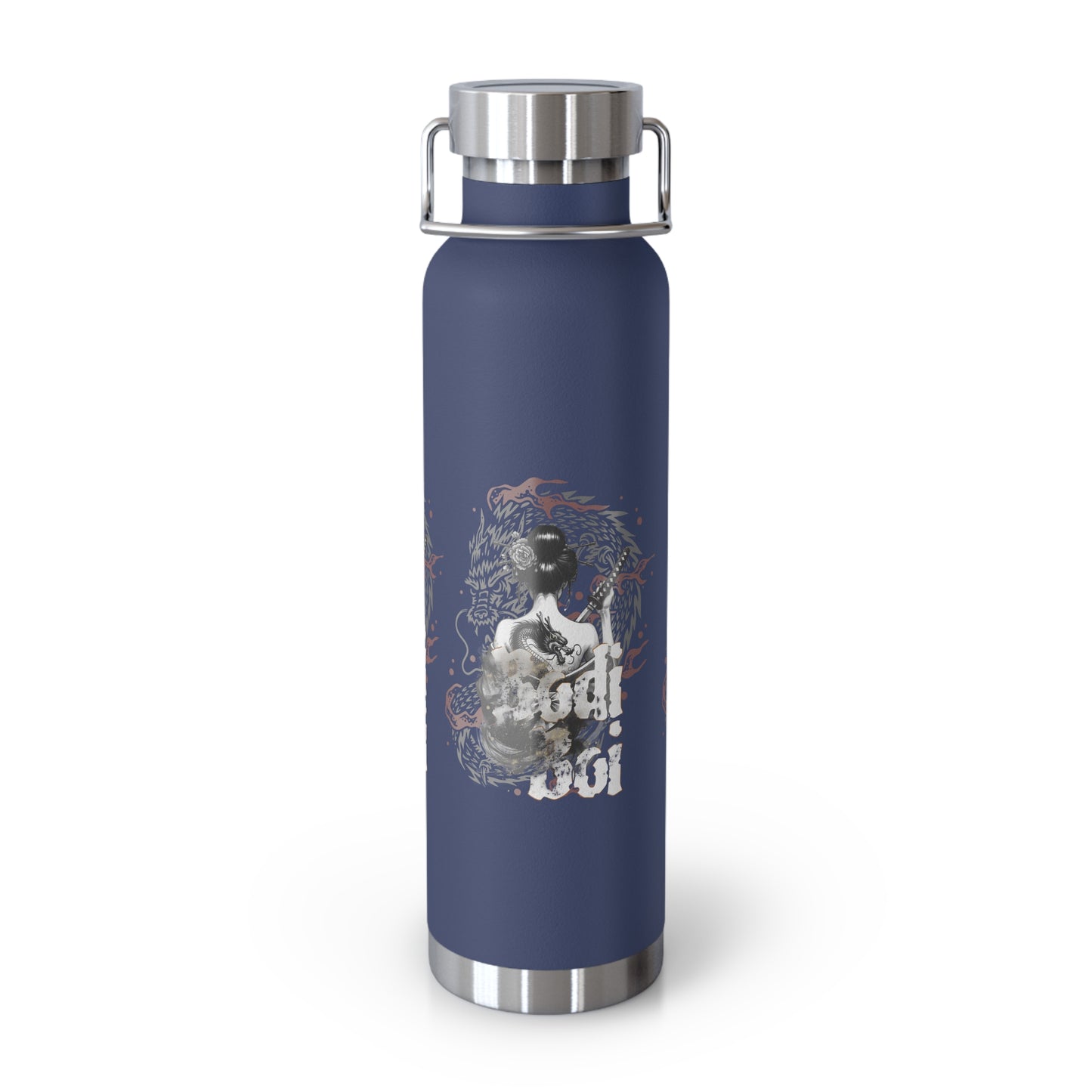 Stylish Insulated Water Bottle, Eco-friendly Drinkware, Stainless Steel Travel Flask, Perfect Gift for Adventurers, Unique Art Design