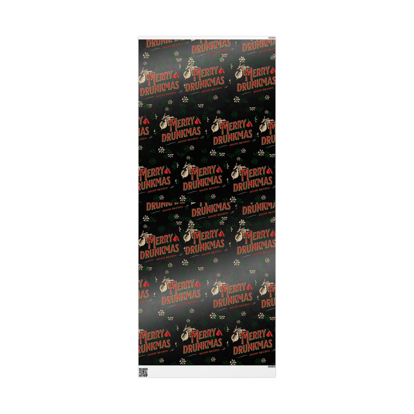 Festive Wrapping Paper Roll, Holiday Gift Wrap, Christmas Wrapping, Seasonal Paper, Eco-Friendly Gift Packaging