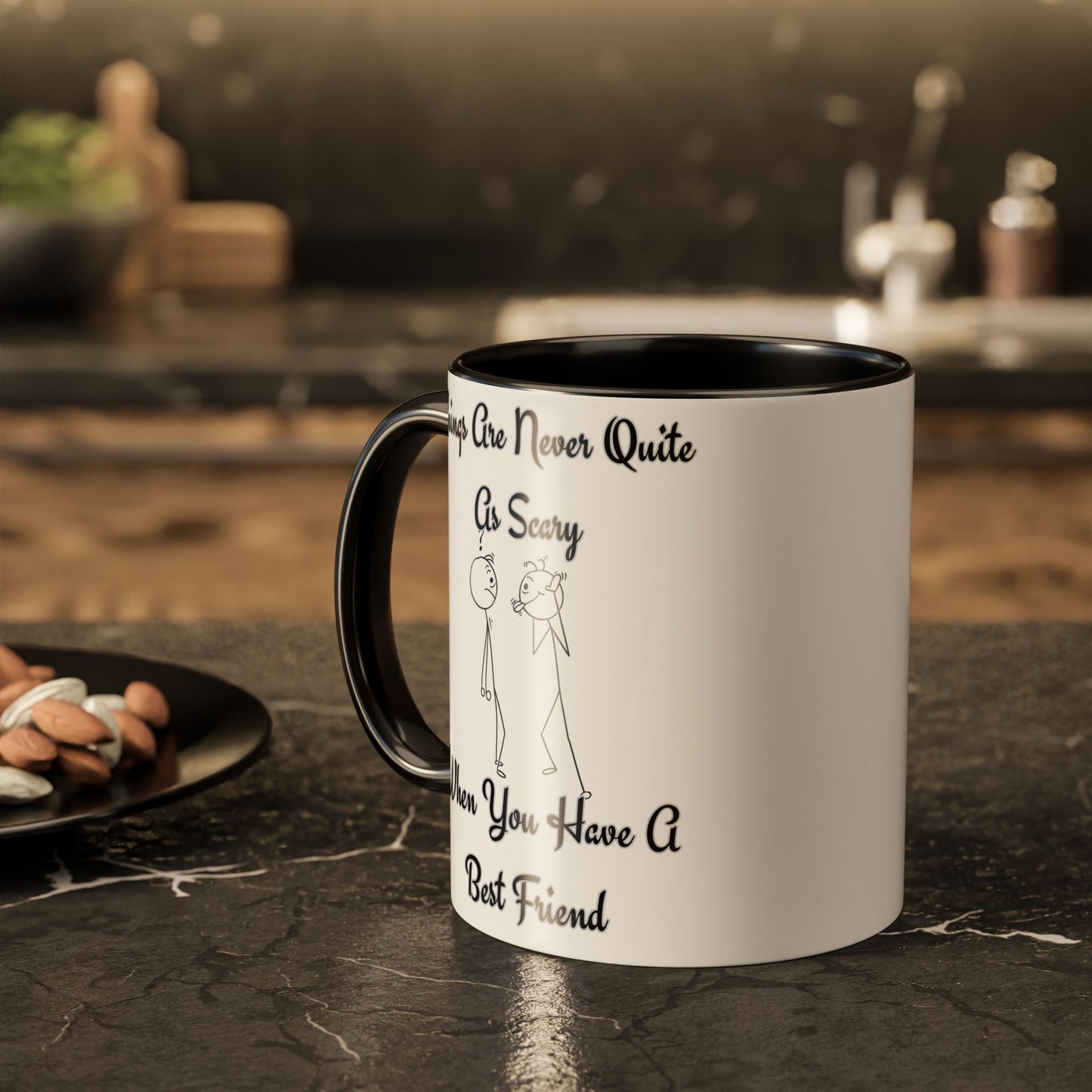 Best Friend Quote Mug, Friendship Gift, Coffee Cup, Motivational Mug, Funny Present for Friends