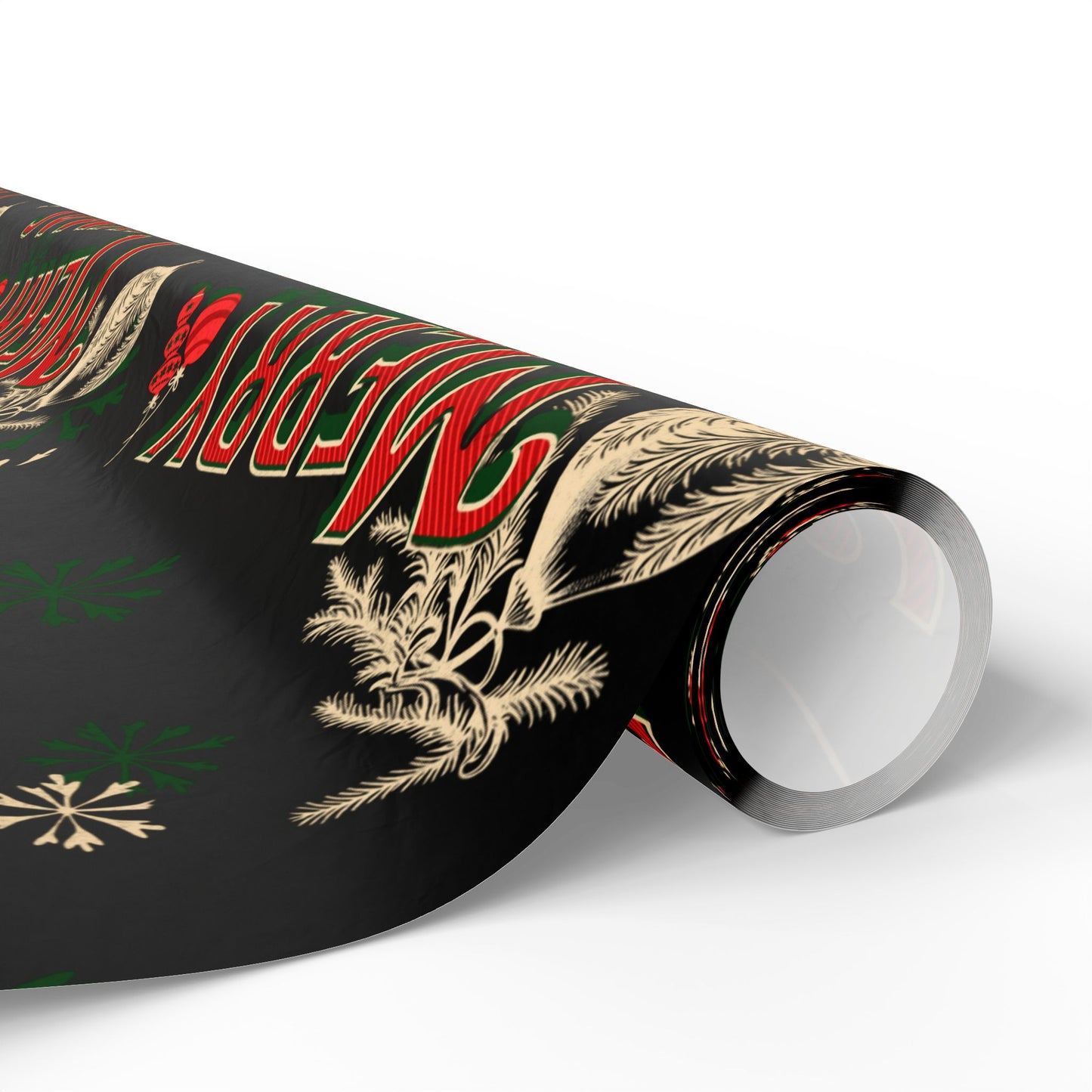 Festive Wrapping Paper Roll, Holiday Gift Wrap, Christmas Wrapping, Seasonal Paper, Eco-Friendly Gift Packaging