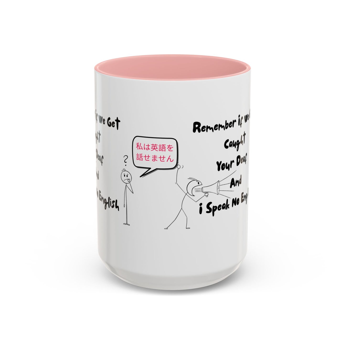 Humorous Accent Coffee Mug, Funny Gift for Language Lovers, Quirky Tea Mug, Cute Coffee Cup, Ideal for Friends, Family, or Students