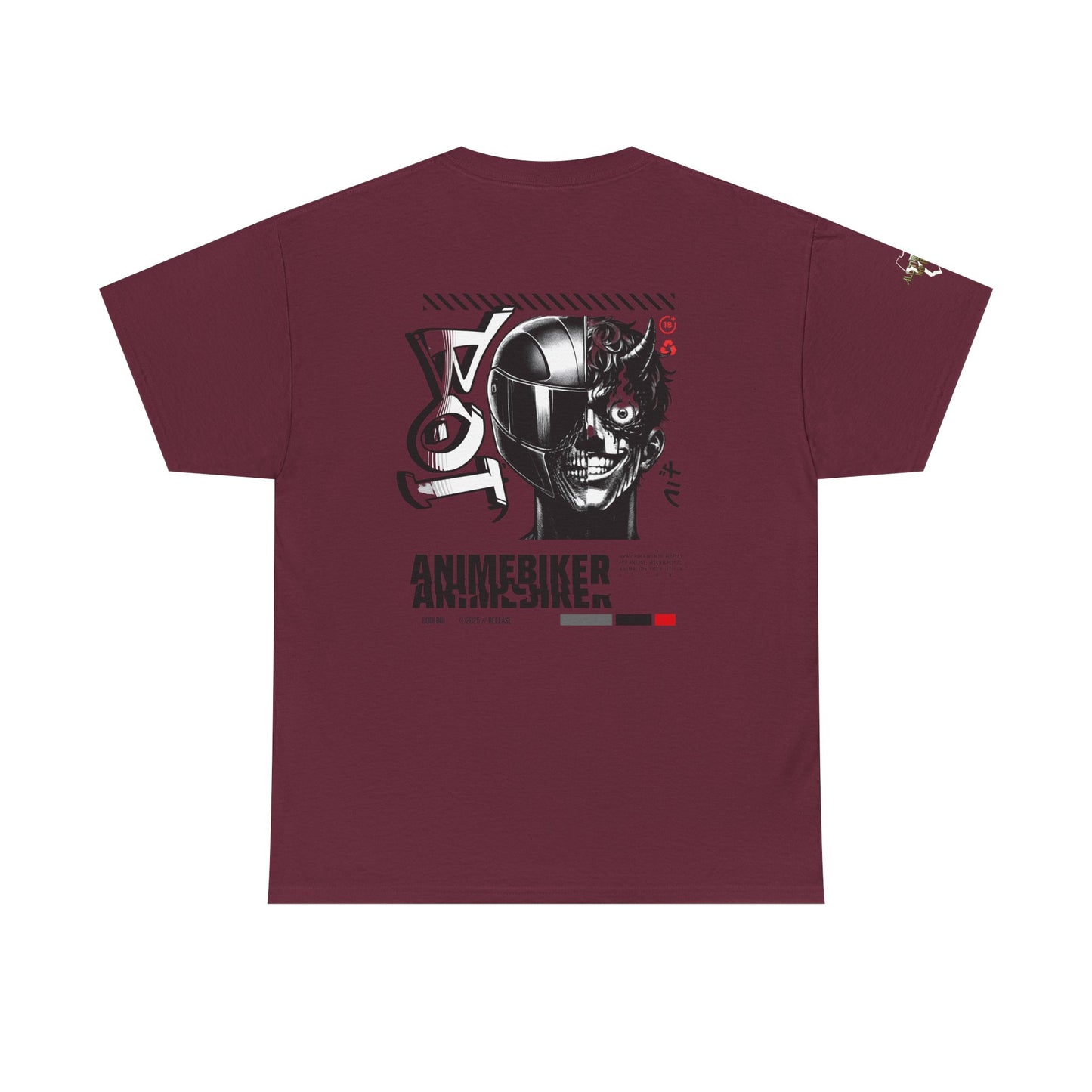Anime-Inspired Unisex Heavy Cotton Tee | Casual Streetwear | Gift for Gamers, Anime Lovers, Unique Graphic Tee, Everyday Fashion