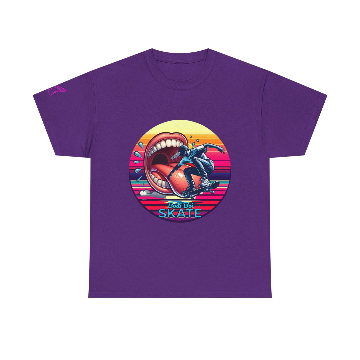 Retro Skate Graphic Tee, Fun Streetwear, Unisex Cotton Shirt for Skaters, Gift for Skate Lovers, Men's and Women's Tee