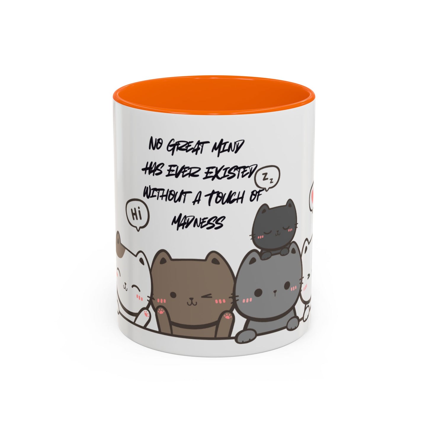 Cute Cat Quote Coffee Mug, Cat Lover Gift, Fun Kitchen Decor, Office Mug, Gift for Cat Moms, Whimsical Cat Theme