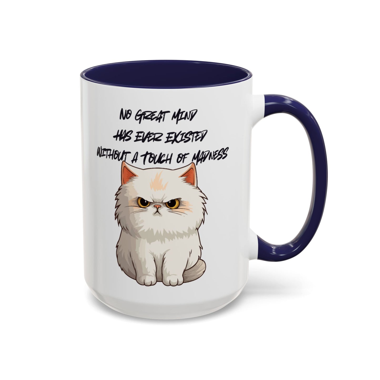 Funny Cat Quote Coffee Mug | Gift for Cat Lovers | Unique Tea Cup | Pet Owner Present | Cute Kitchen Decor | Humorous Mug