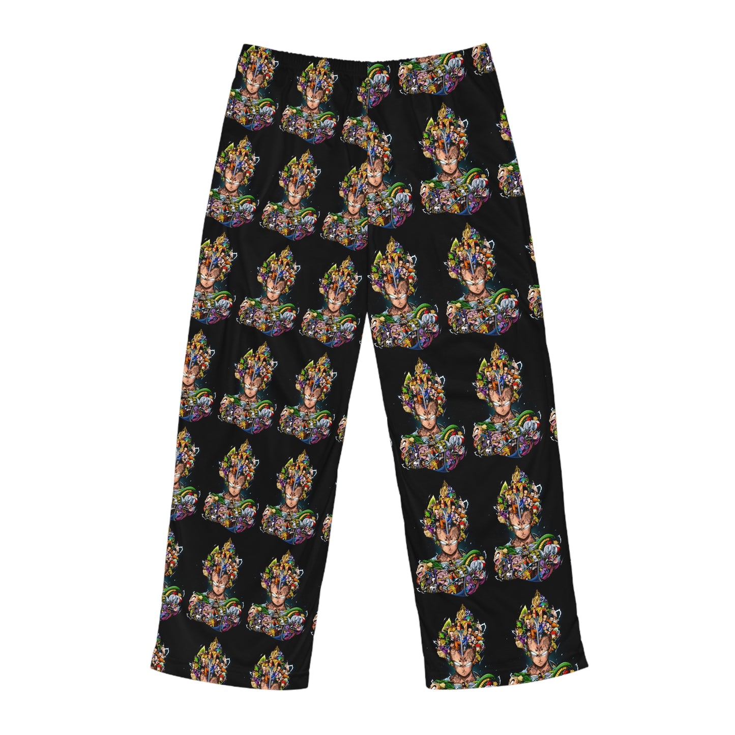 Vibrant Graphic Men's Pajama Pants, Cool Sleepwear, Artistic Lounge Pants, Relaxation Attire, Unique Gift for Him