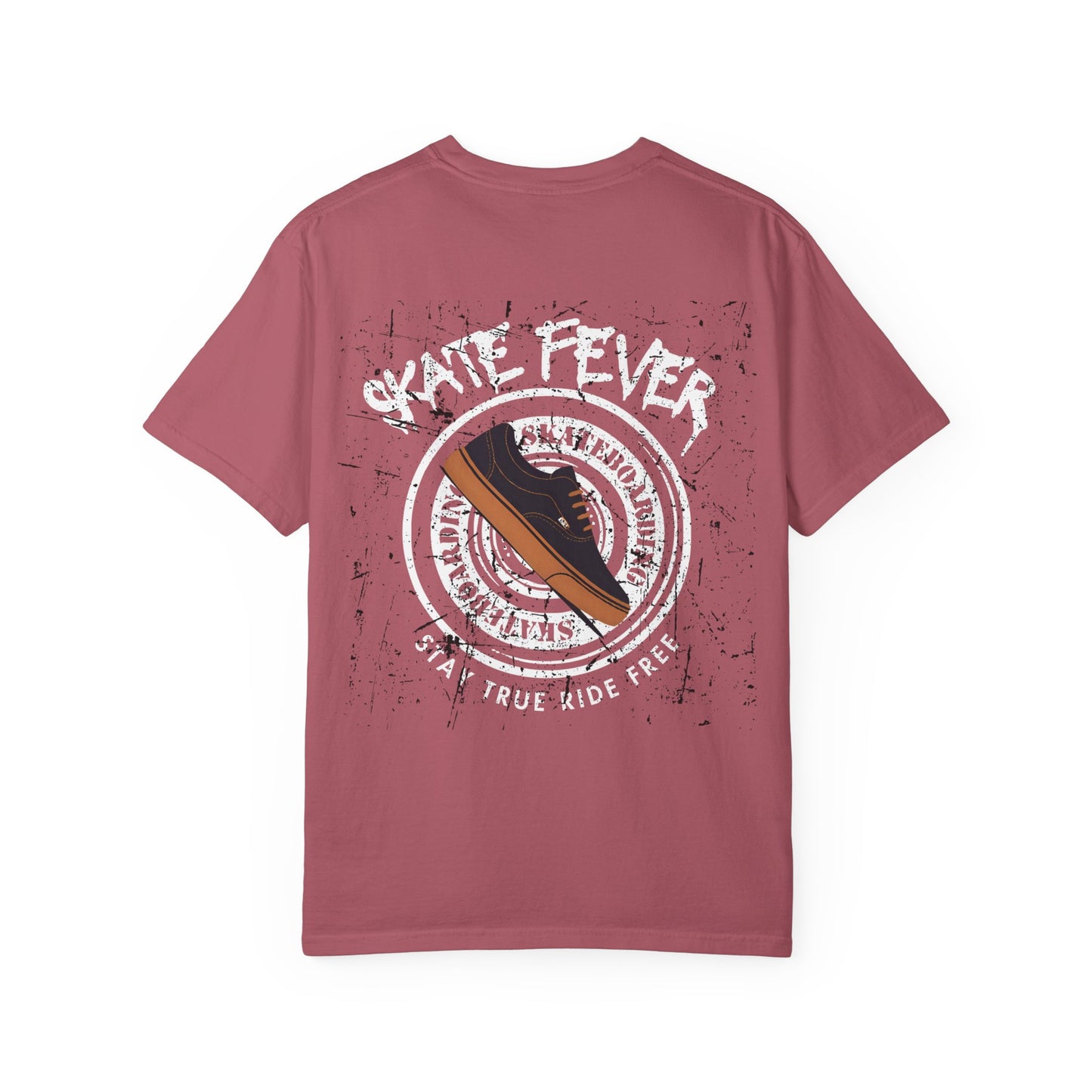 Skate Fever Unisex T-shirt - Retro Skateboarding Tee, Gift for Skaters, Streetwear, Casual Style, Birthday, Chill Vibes