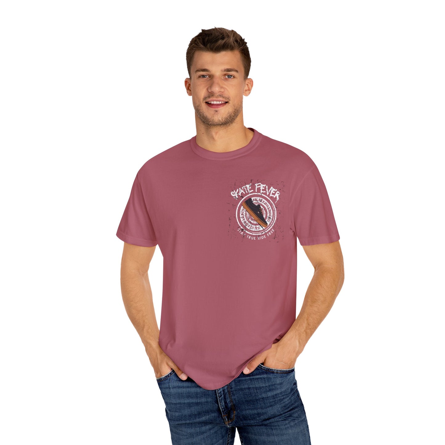 Skate Fever Unisex T-shirt - Retro Skateboarding Tee, Gift for Skaters, Streetwear, Casual Style, Birthday, Chill Vibes