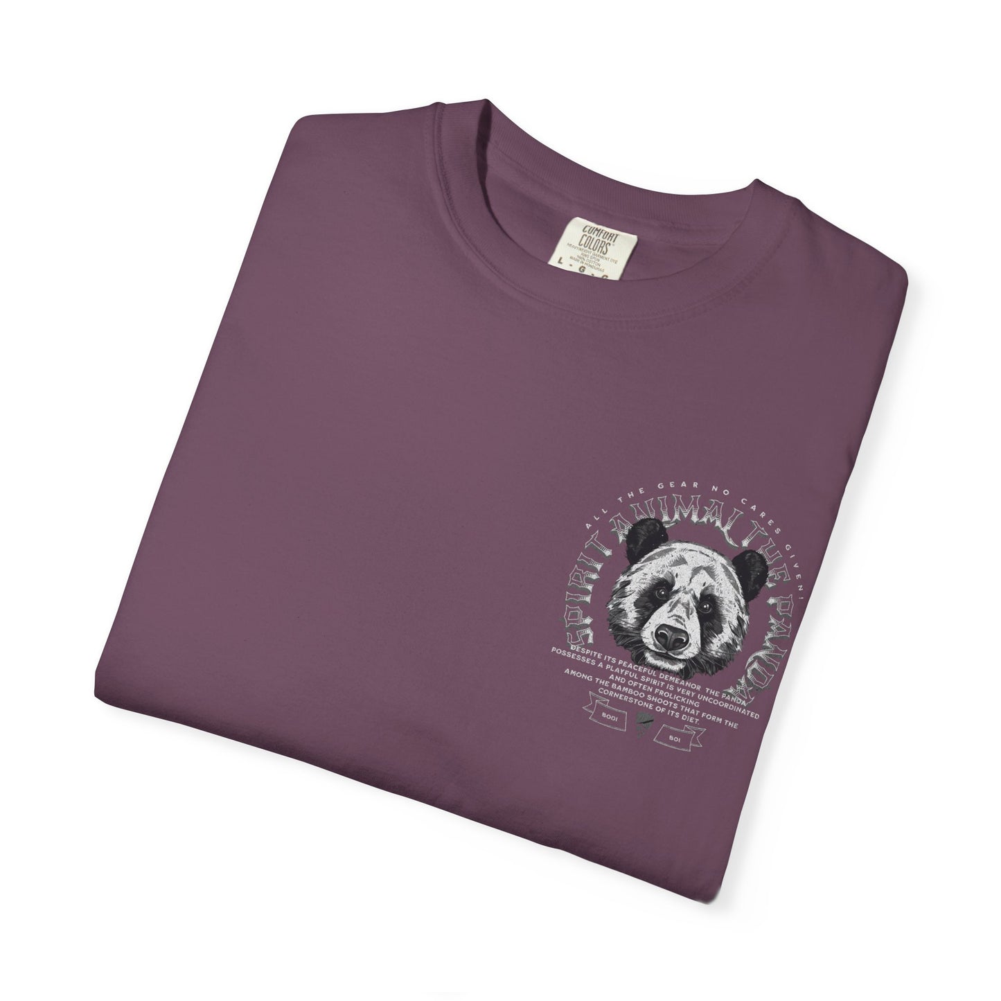 Panda Bear bodi boi Graphic T-Shirt, Nature Lover's Tee, Wildlife Apparel, Eco-Friendly Fashion, Gift for Animal Lovers, Casual Wear