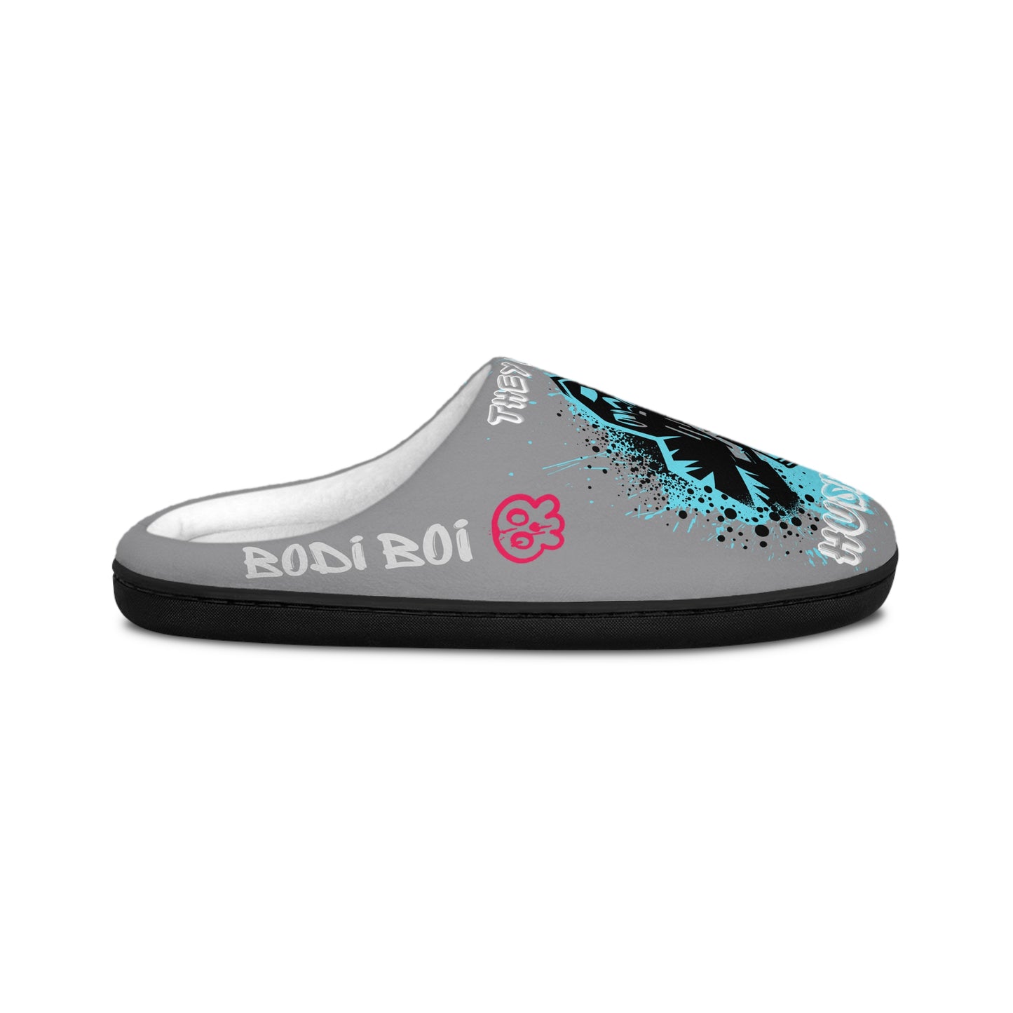 Men's husband Indoor Slippers with Playful Graphic, Cozy House Shoes for Comfort, Perfect for Relaxing at Home, Unique Gift Idea