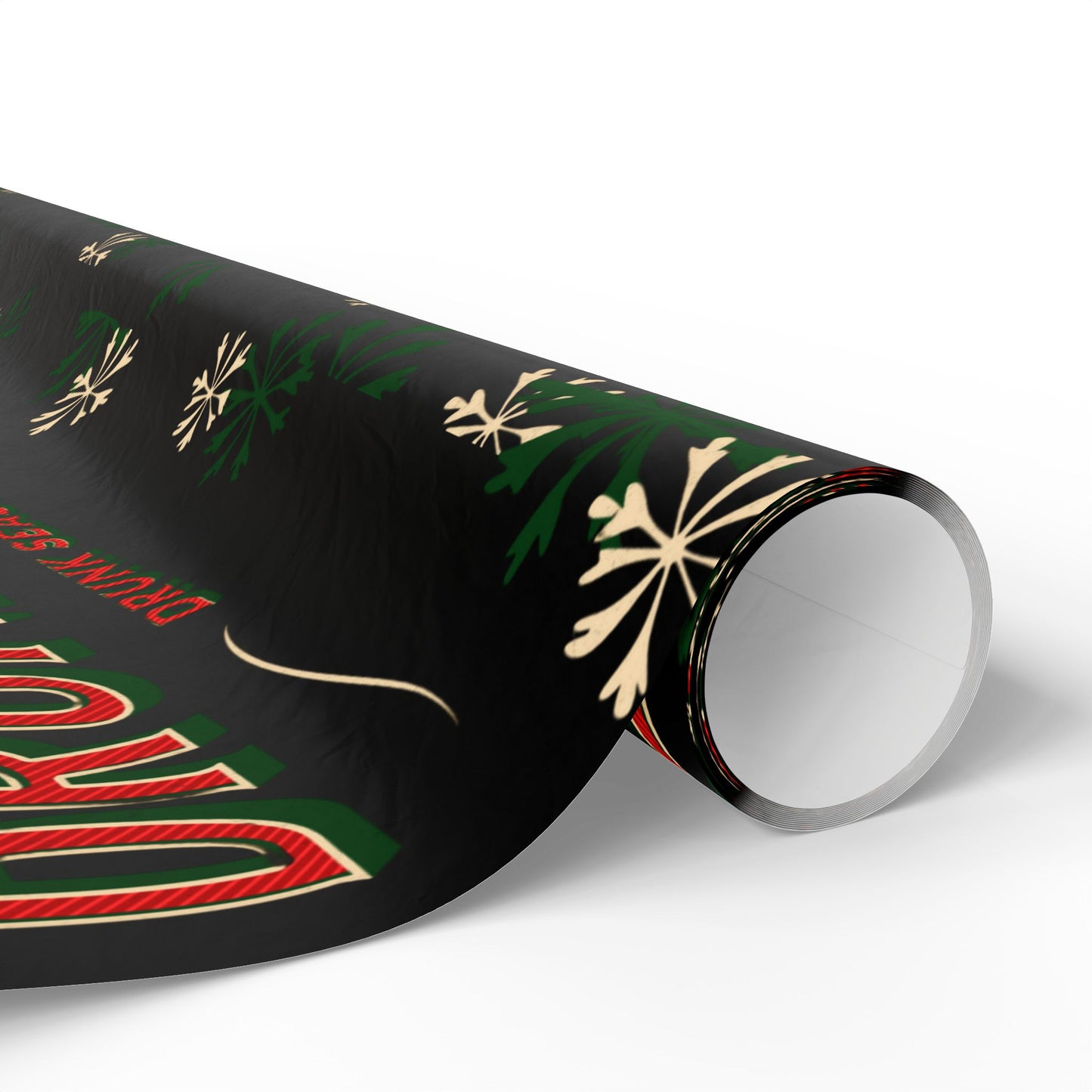 Festive Wrapping Paper Roll, Holiday Gift Wrap, Christmas Wrapping, Seasonal Paper, Eco-Friendly Gift Packaging