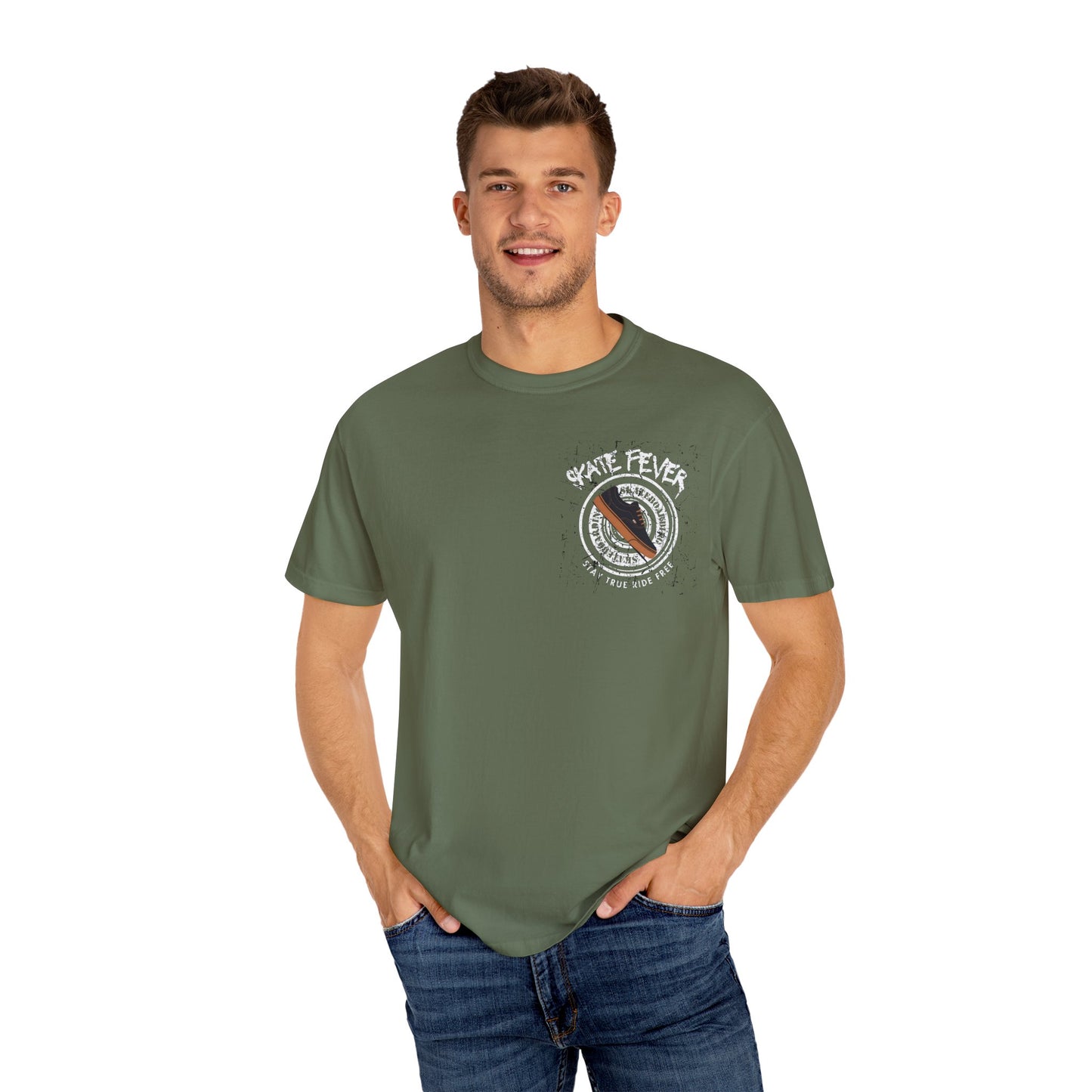 Skate Fever Unisex T-shirt - Retro Skateboarding Tee, Gift for Skaters, Streetwear, Casual Style, Birthday, Chill Vibes