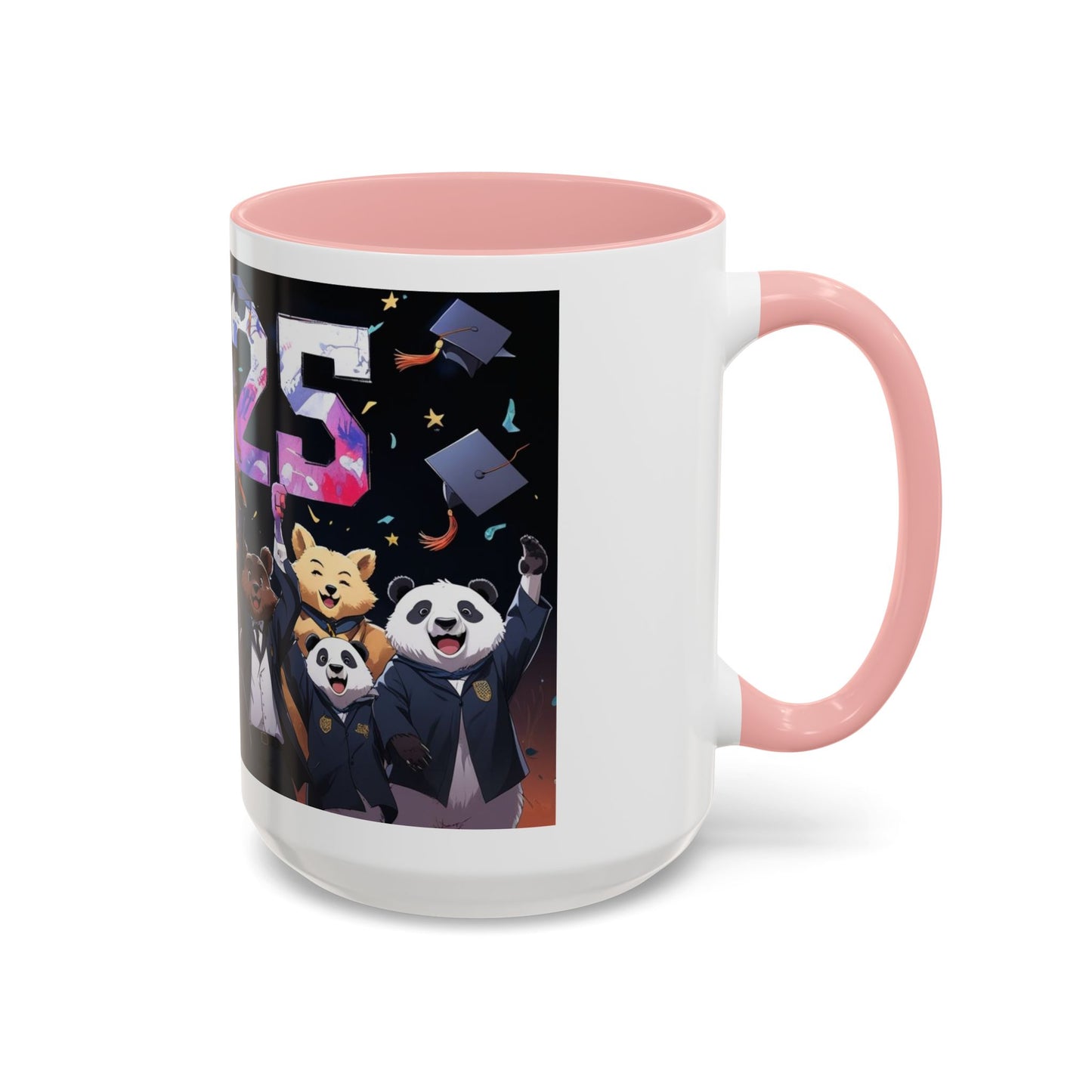 Anime Animals Graduation Celebration Coffee Mug, Funny Animal Graduation Mug, Custom Graduate Gift, Class of 2025 Mug, Unique Graduation Present