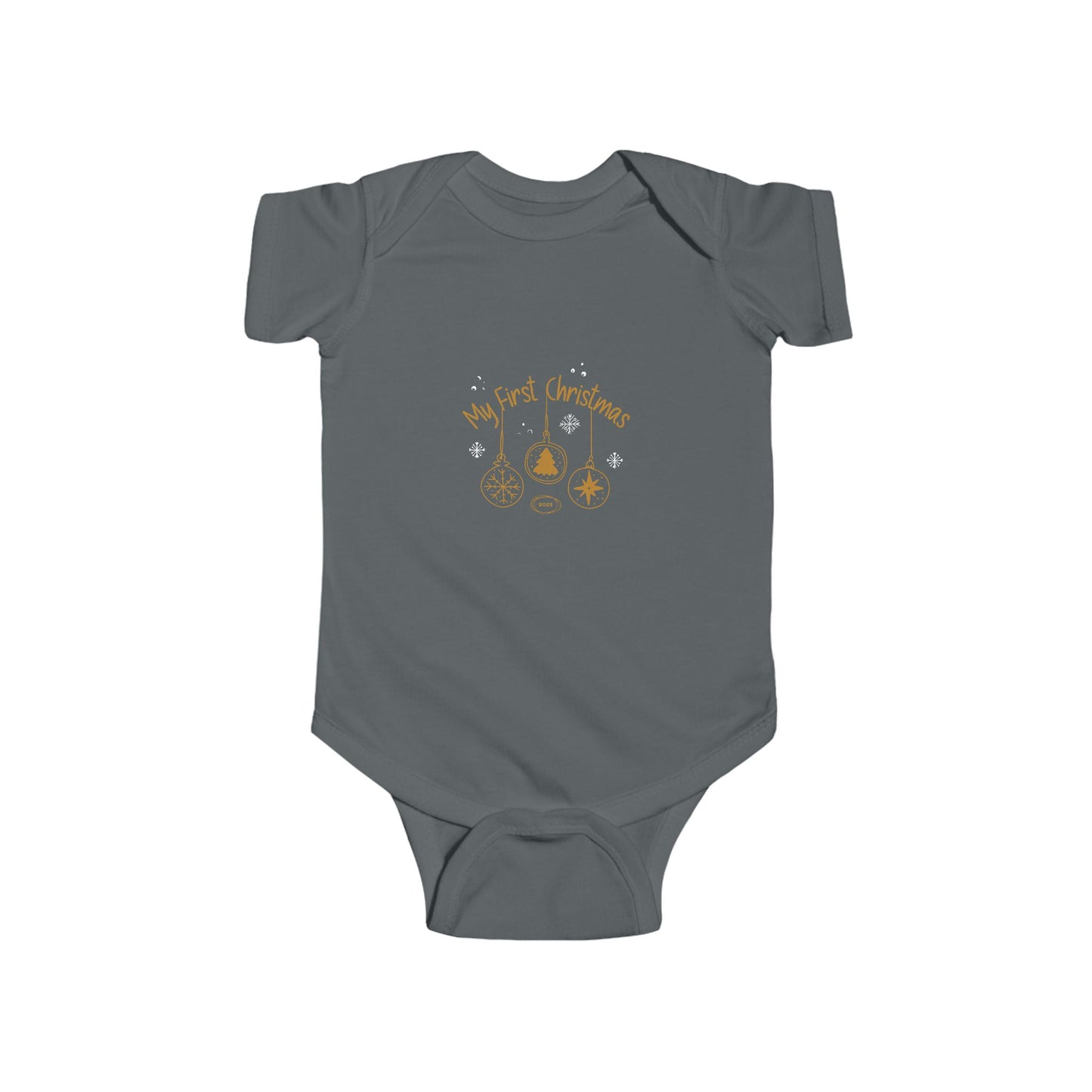 Infant Christmas Bodysuit, Baby Holiday Outfit, First Christmas Gift, Cute Baby Clothes, Baby Shower Present