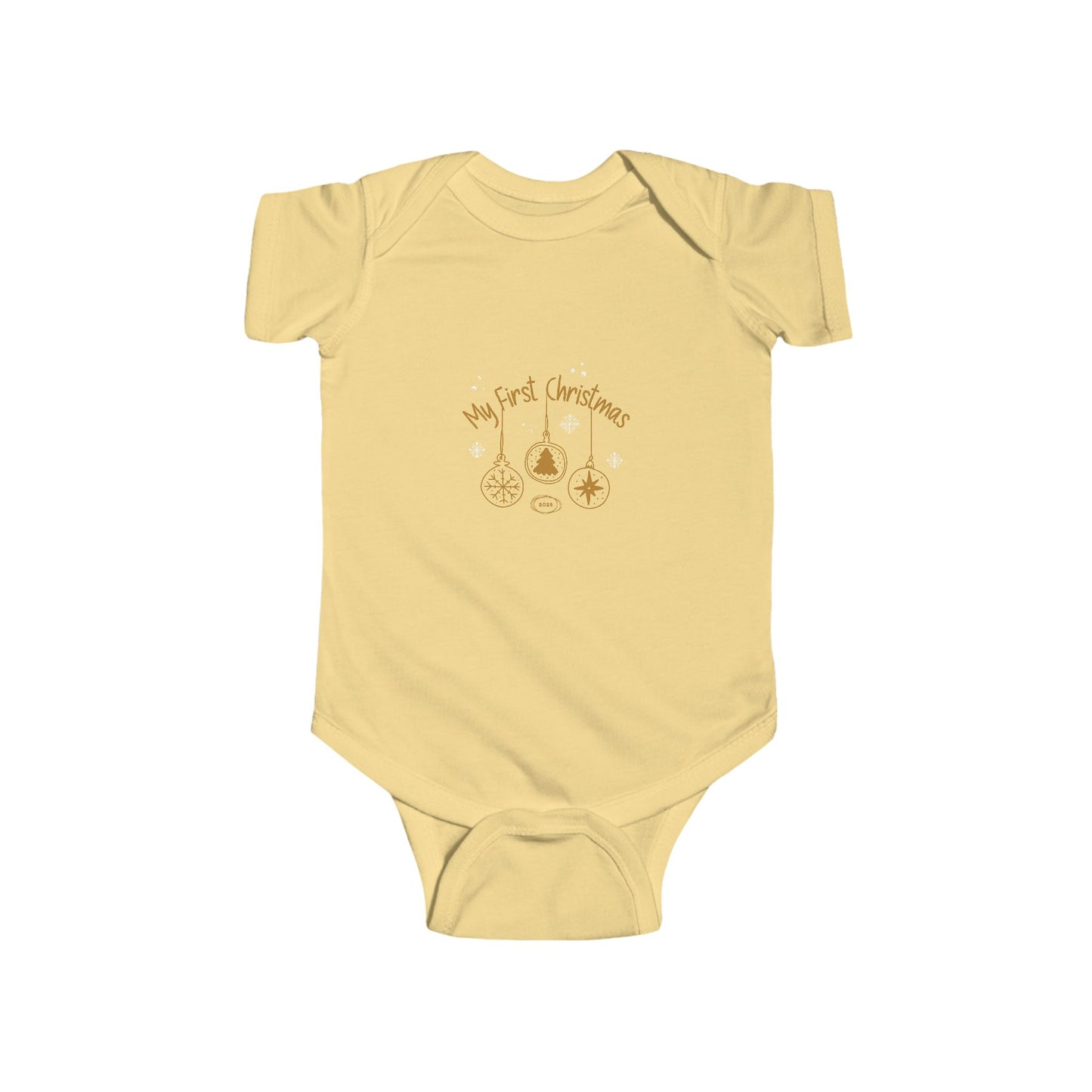 Infant Christmas Bodysuit, Baby Holiday Outfit, First Christmas Gift, Cute Baby Clothes, Baby Shower Present