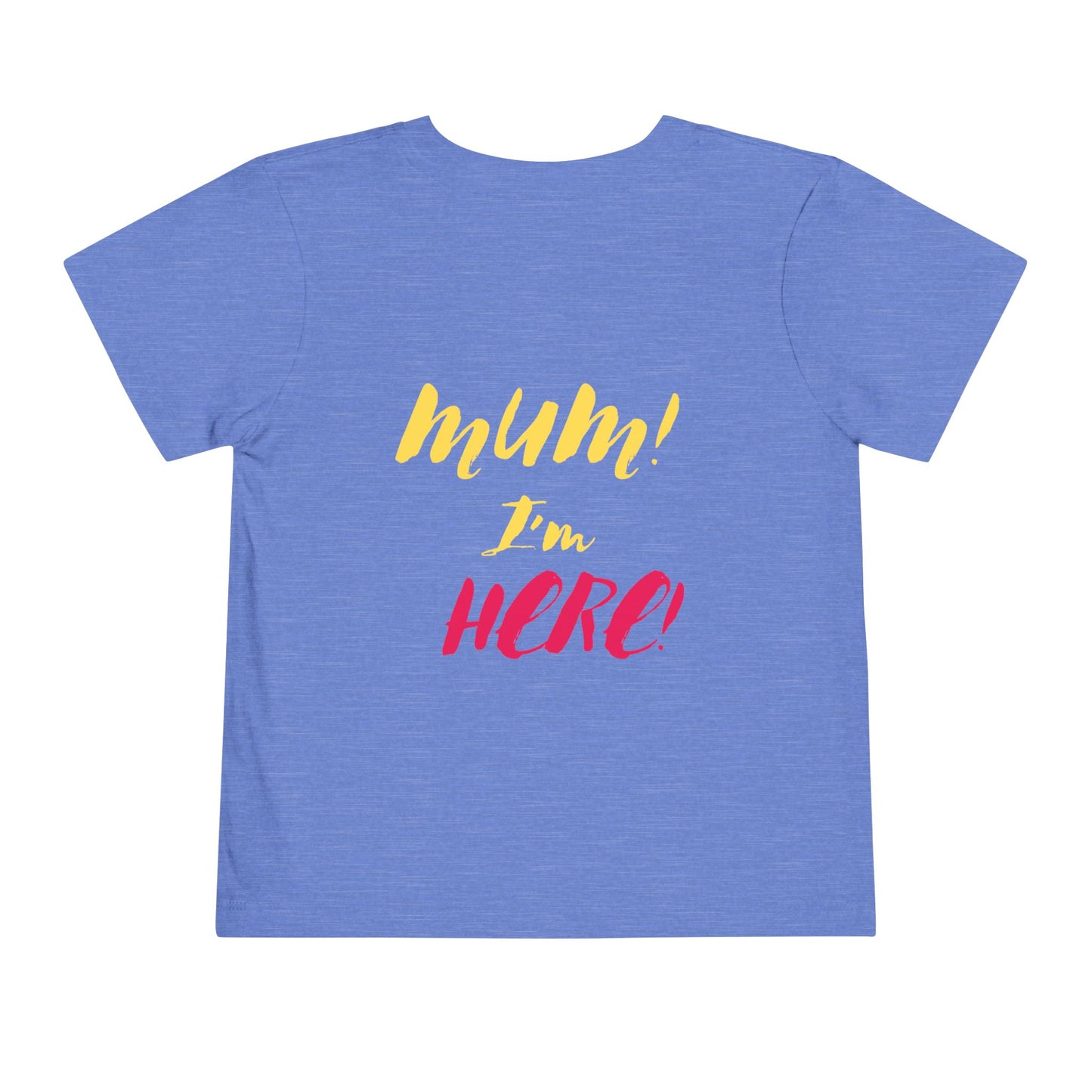 Toddler Short Sleeve Tee with Train and Mum slogans | Fun Kids T-Shirt for Playtime, Birthdays, Baby Showers, and Everyday Wear