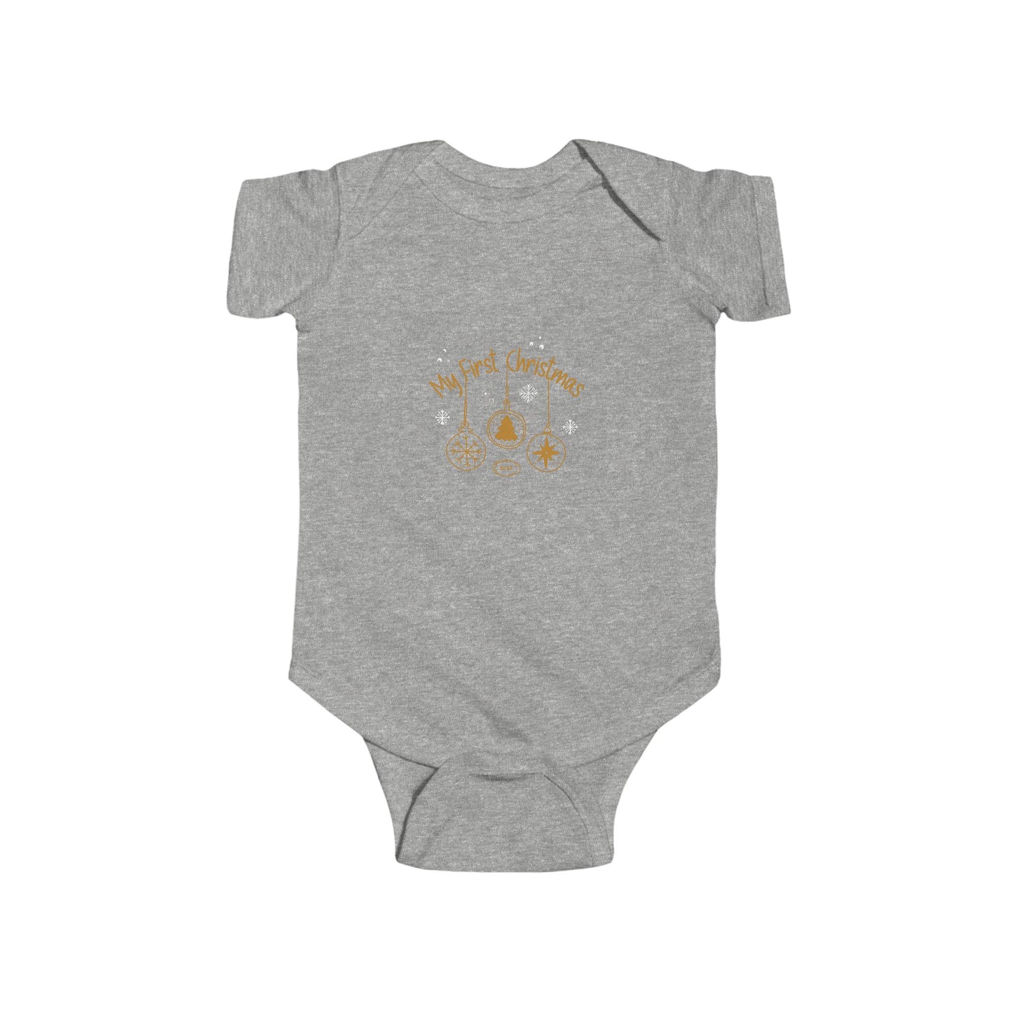 Infant Christmas Bodysuit, Baby Holiday Outfit, First Christmas Gift, Cute Baby Clothes, Baby Shower Present