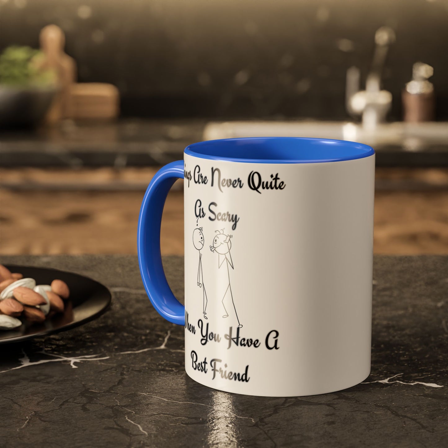Best Friend Quote Mug, Friendship Gift, Coffee Cup, Motivational Mug, Funny Present for Friends